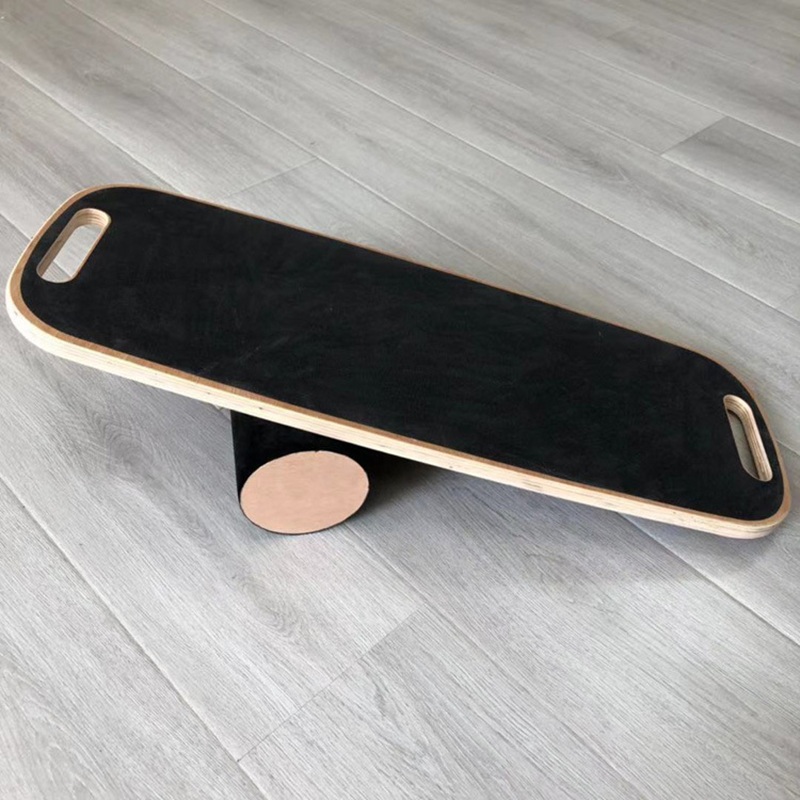 木质平衡板手提款便携平衡板居家运动木质平衡板