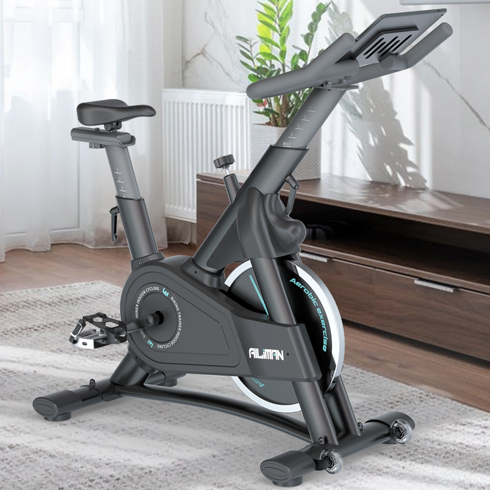 Aerobic exercise, fitness bike, bicycle, commercial gym, exercise bike, magnetic control, dynamic cycling, dynamic bike Specification image
