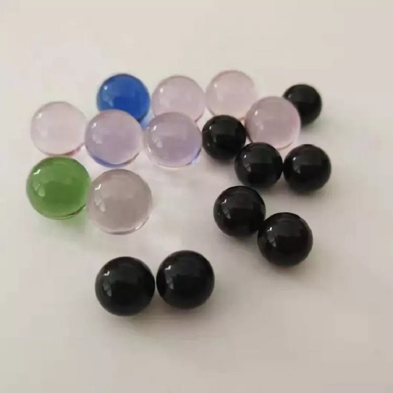 4mm-20mm solid glass beads imitating agate transparent red, yellow, blue and green colored glass beads DIY manufacturer Specification drawing