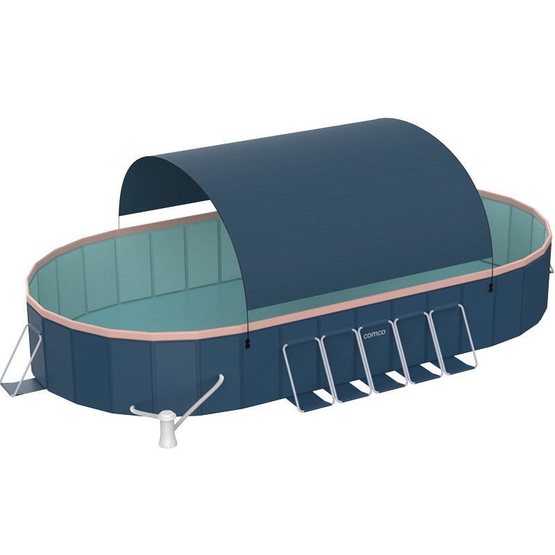 充气泳池/支架水池/游泳池/Intex泳池/充气泳池滑梯细节图