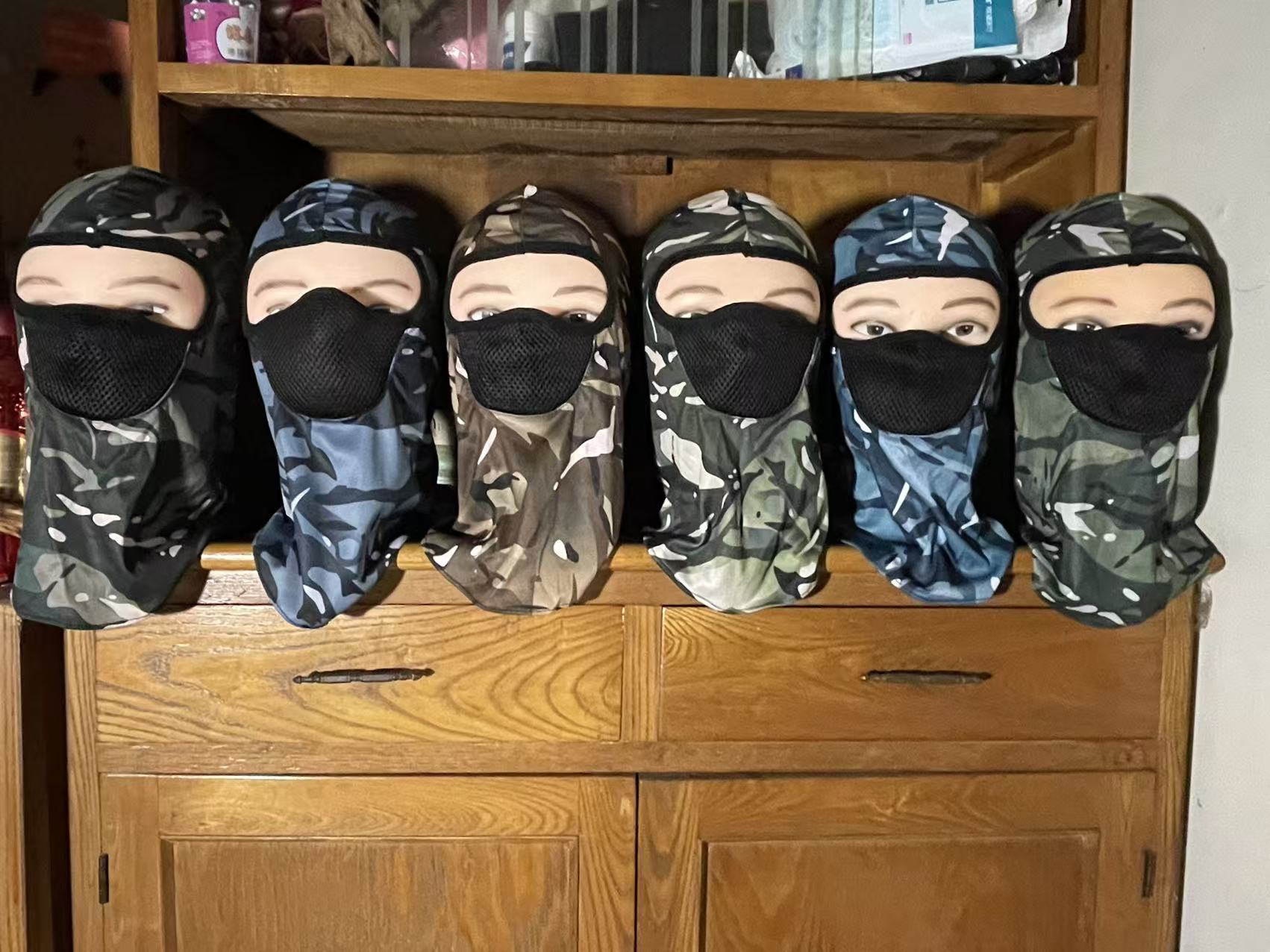 Sports and outdoor auxiliary products: sports caps, headscarves, cycling caps, cycling caps