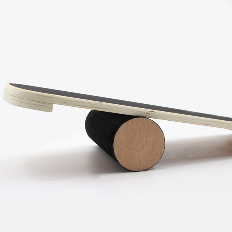 Training board, roller, wooden high-difficulty board, home fitness yoga, exercise wooden yoga board, balance board manufacturer Application Scenario