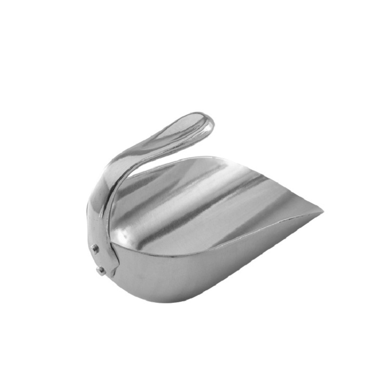 Cross-border aluminum alloy non-stainless steel ice spatula, flour spatula, grain spatula, rice spatula, ice cube spatula, French fries spatula, bird food spatula, metal spoon, household large-capacity stainless steel soup spoon, kitchen seasoning spoon with rice bowl spoon, ice spatula factory direct sales Application Scenario