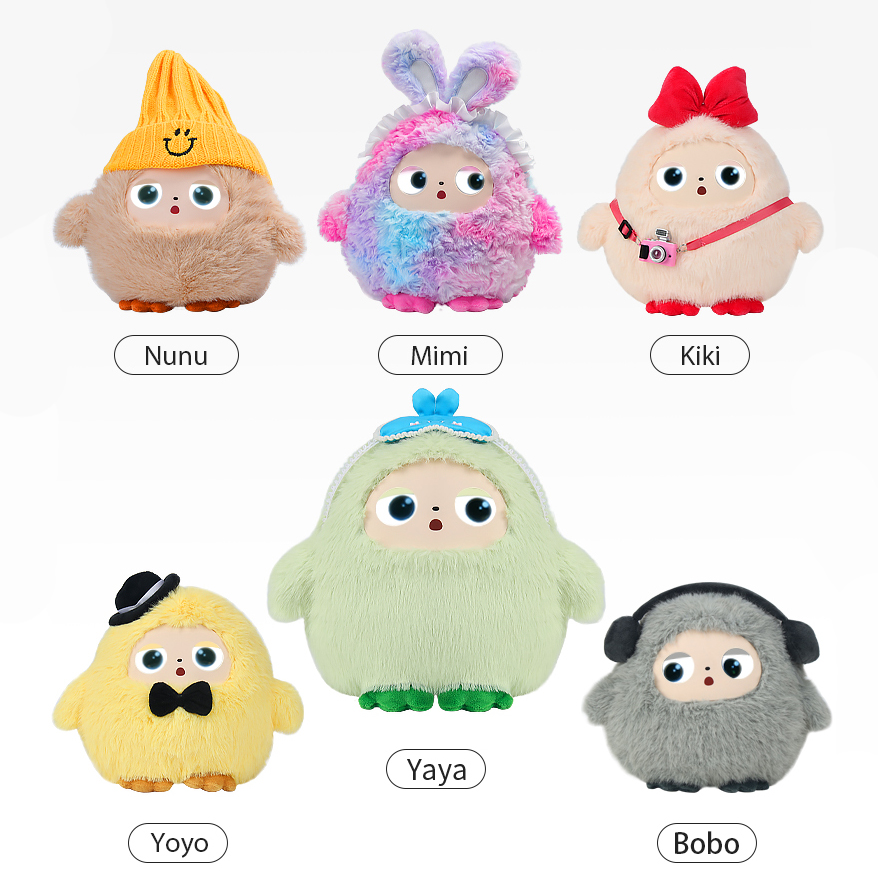 央视报道同款 JOPARK 乐兜兜系列盲盒 潮玩收藏 AI玩具