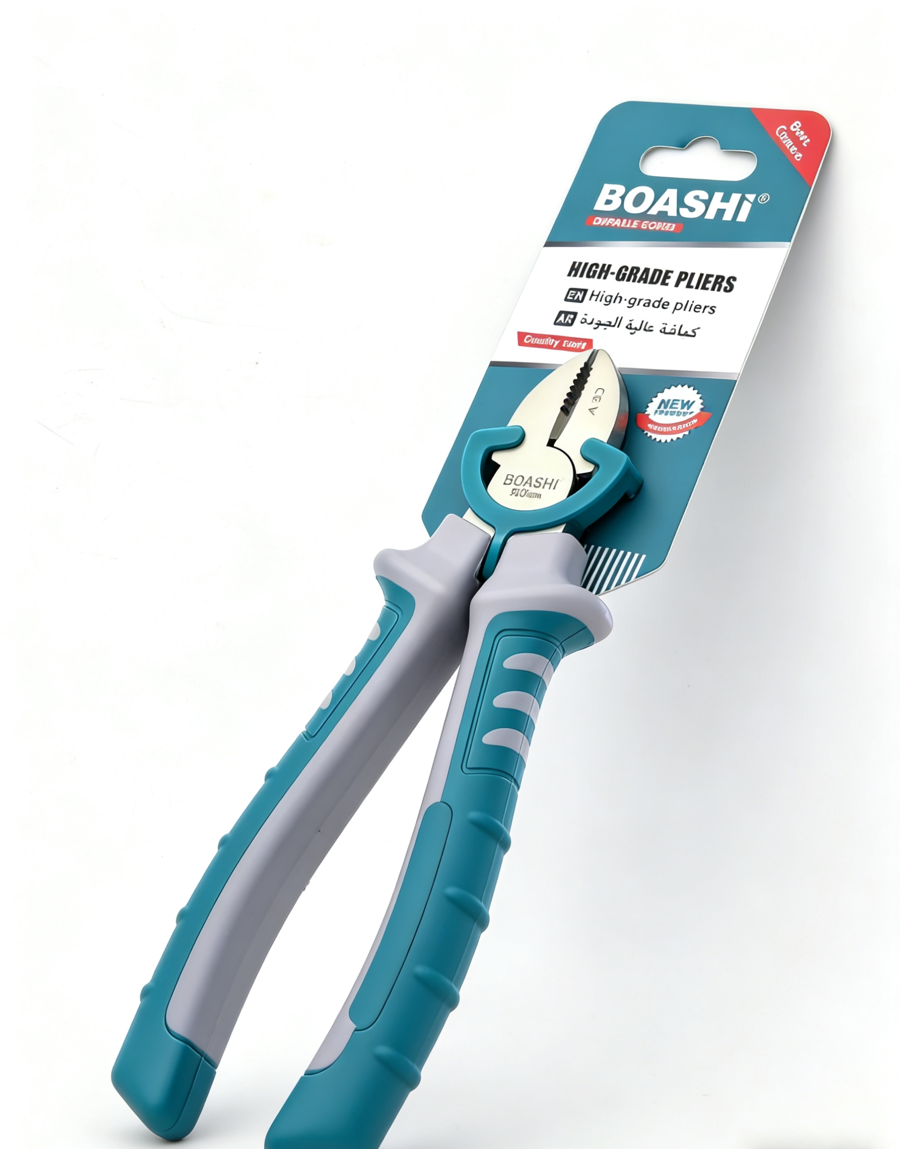 BOASHI高精度剪线钳专业裁剪精准耐用工业级工具白底实物图