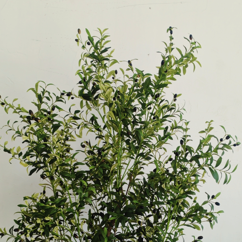 Factory store cross-border artificial plants, high-end olive tree floor-standing decorative items, green plants, potted plants, landscape gardening wholesale Application Scenario