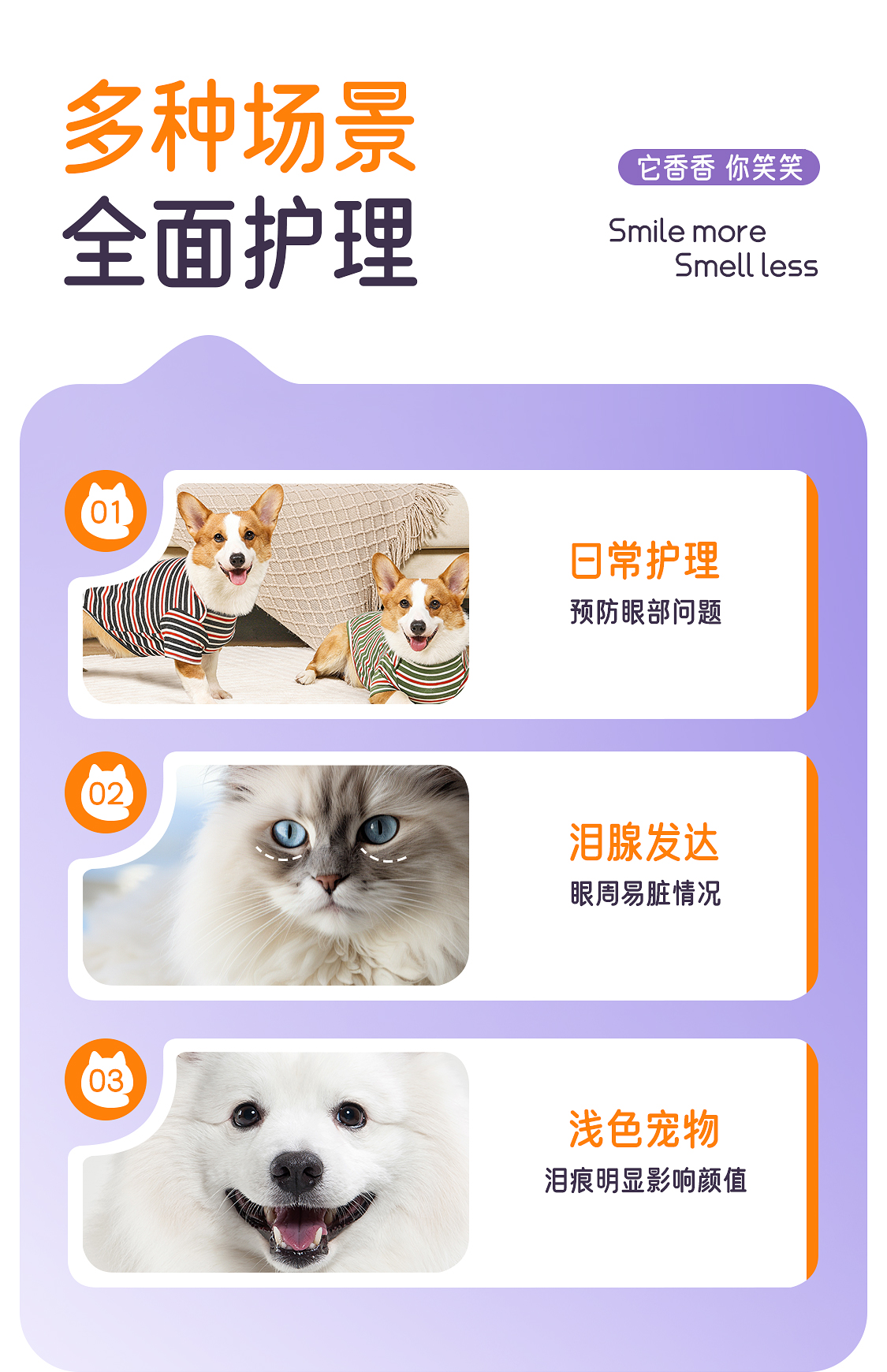 【开颜】宠物眼部清洁液猫狗温和缓解去泪痕眼屎保湿护理抗氧洗眼液详情11