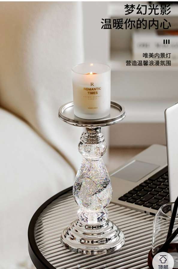 水晶灯工艺礼品节日礼物水晶灯细节图
