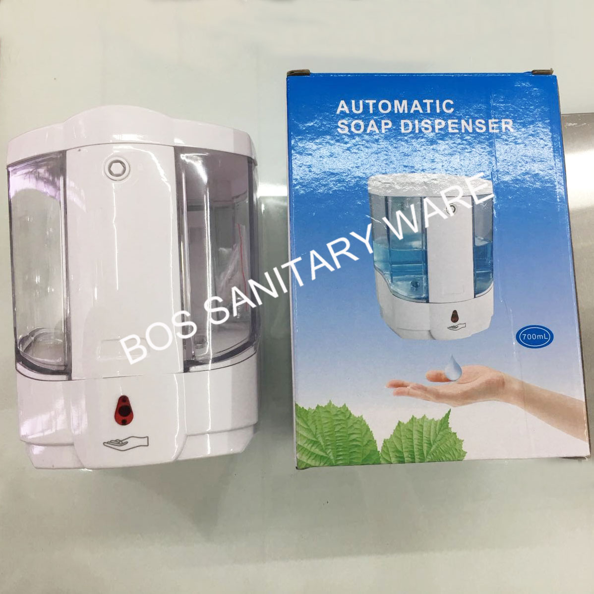 新款自动感应皂液器家用卫生间酒店浴室洗手液机壁挂式感应皂液机图