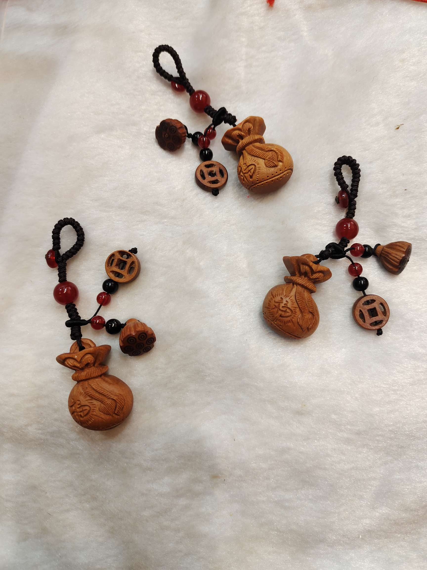 Wooden keychains, pendants, money bags, achieving success in the imperial examination detail image 3