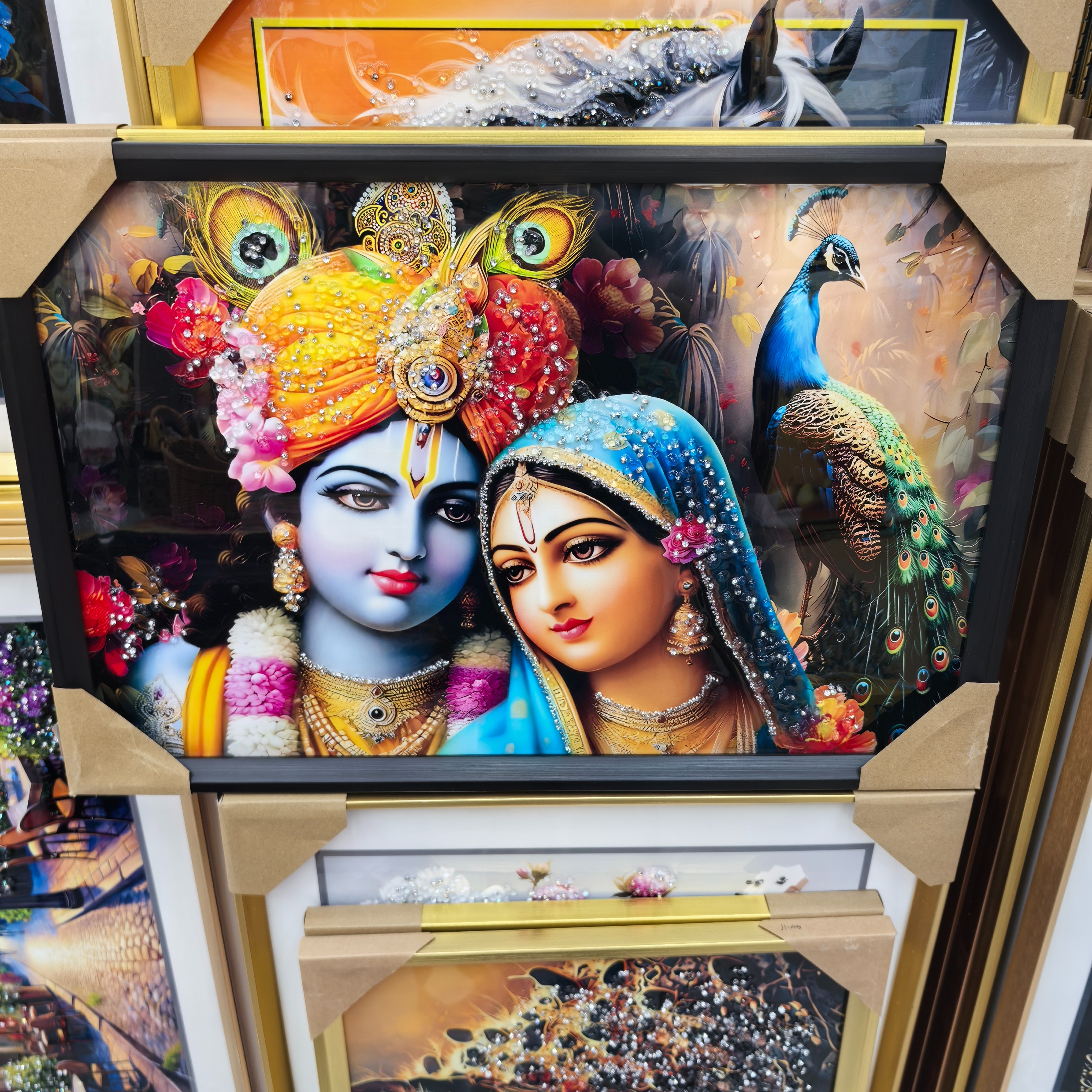 工艺品/财神白底实物图