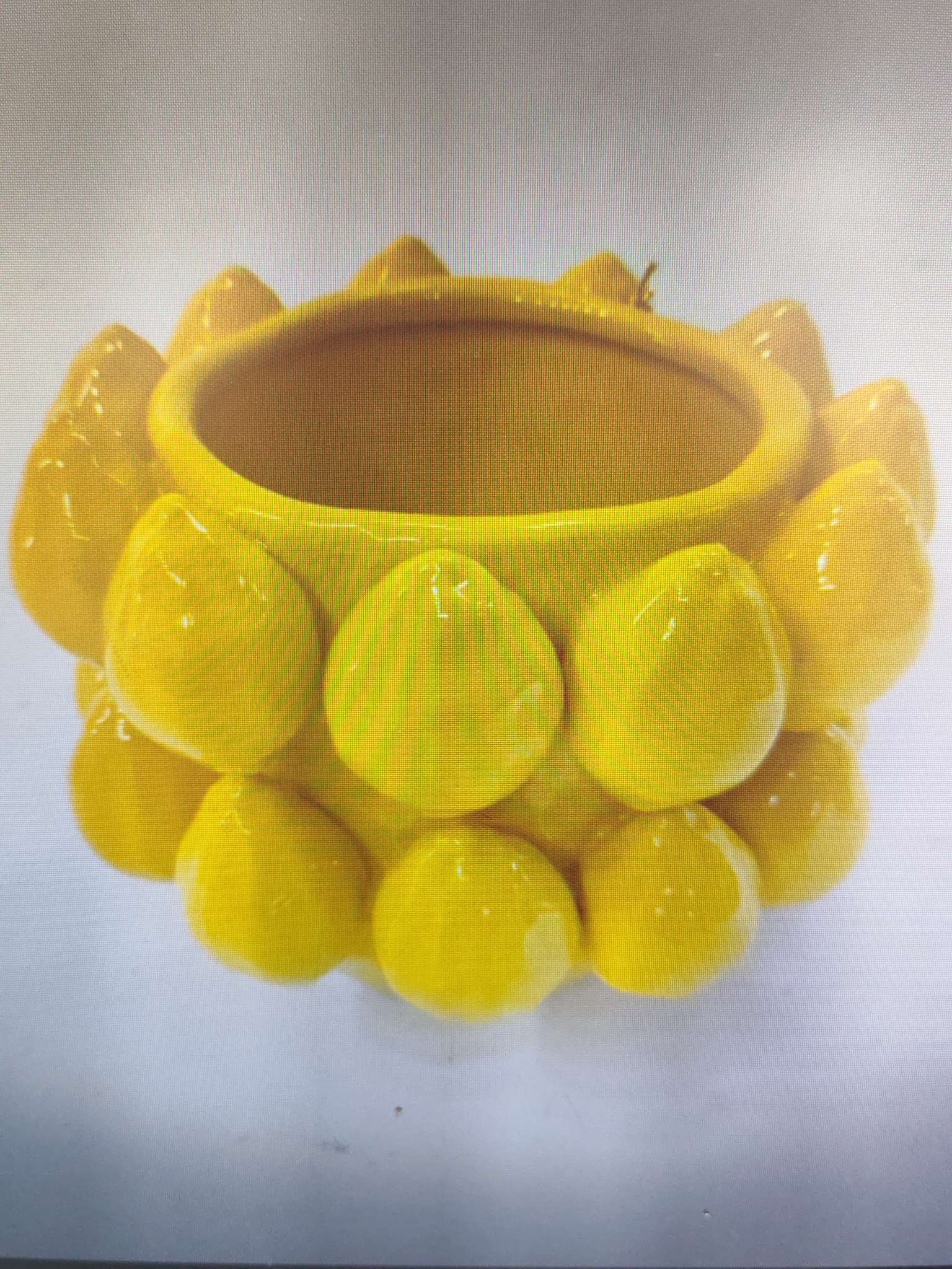 33165 High-temperature ceramic fruit display item storage details Picture