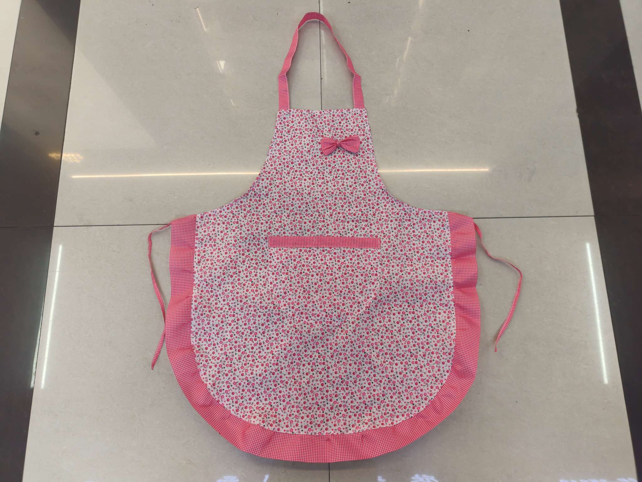 Lace apron Korean-style fashionable kitchen oil stain cooking apron, cute and durable work, household cleaning, baking apron pic 5