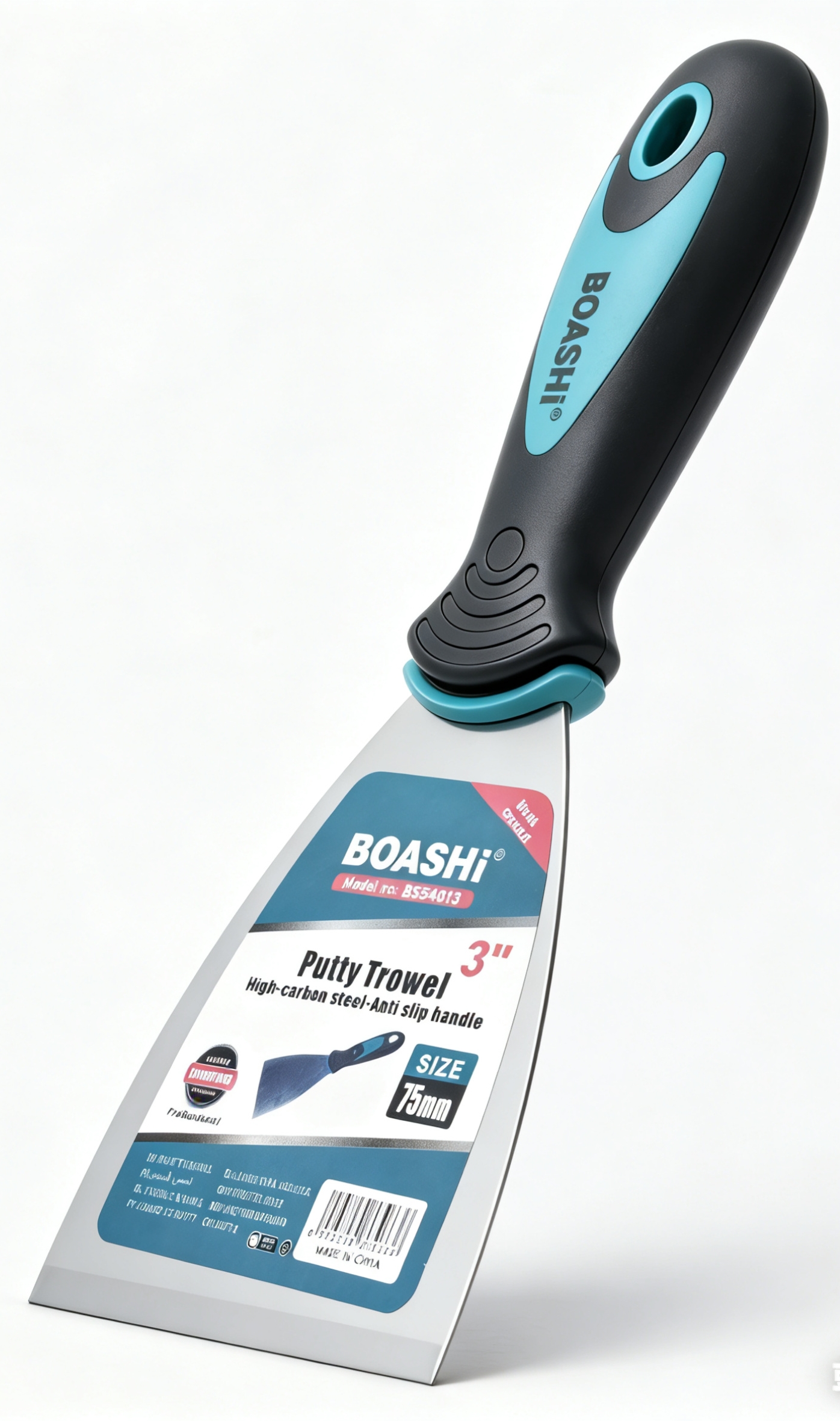 BOASHI putty knife 1-inch, 2-inch, 3-inch, 4-inch, 5-inch, 6-inch grouting hook knife Application Scenario