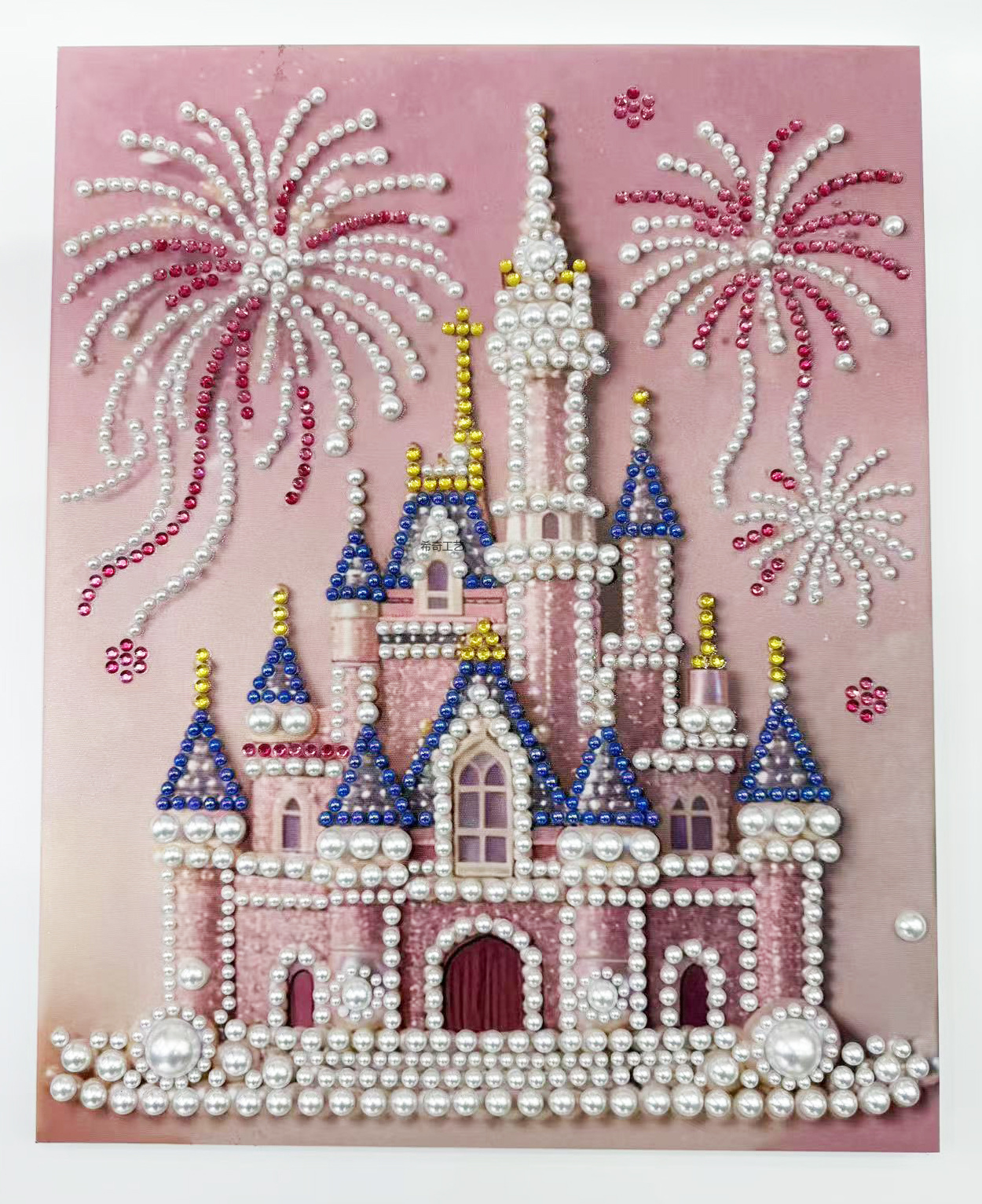 Best-selling framed pearl paintings are available for customization in multiple sizes pic 1