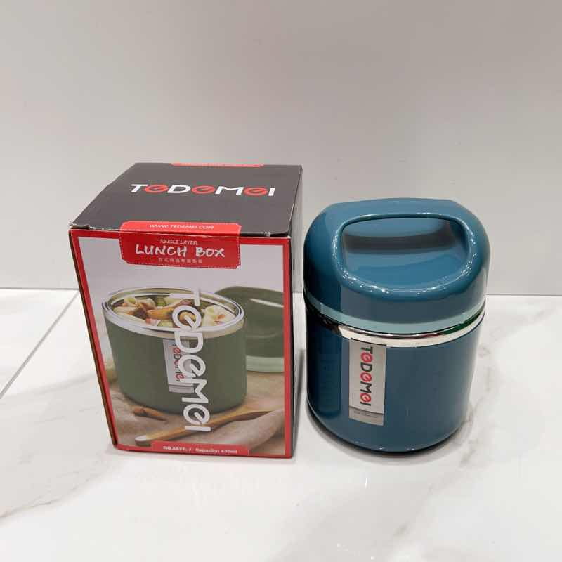 HM-6531单层饭盒630ML新色彩盒