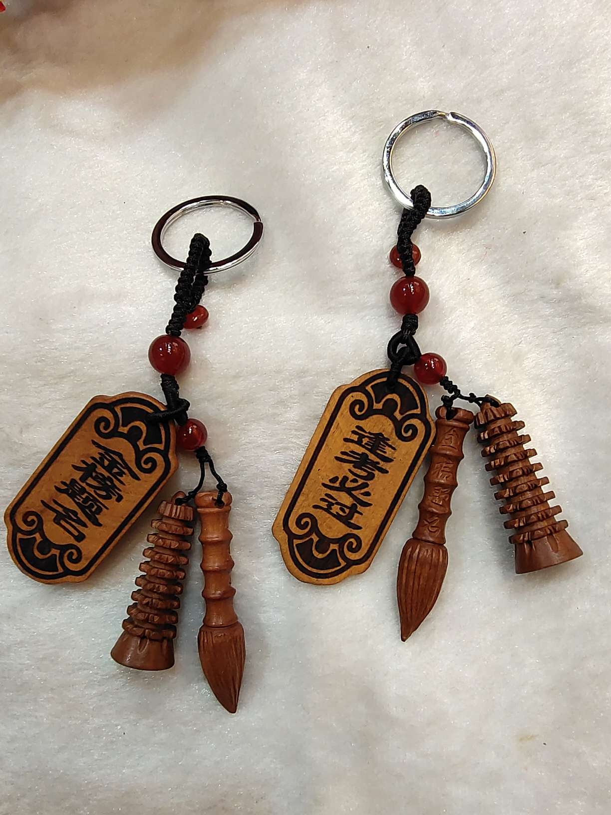 Wooden keychains, pendants, money bags, achieving success in the imperial examination Specification image
