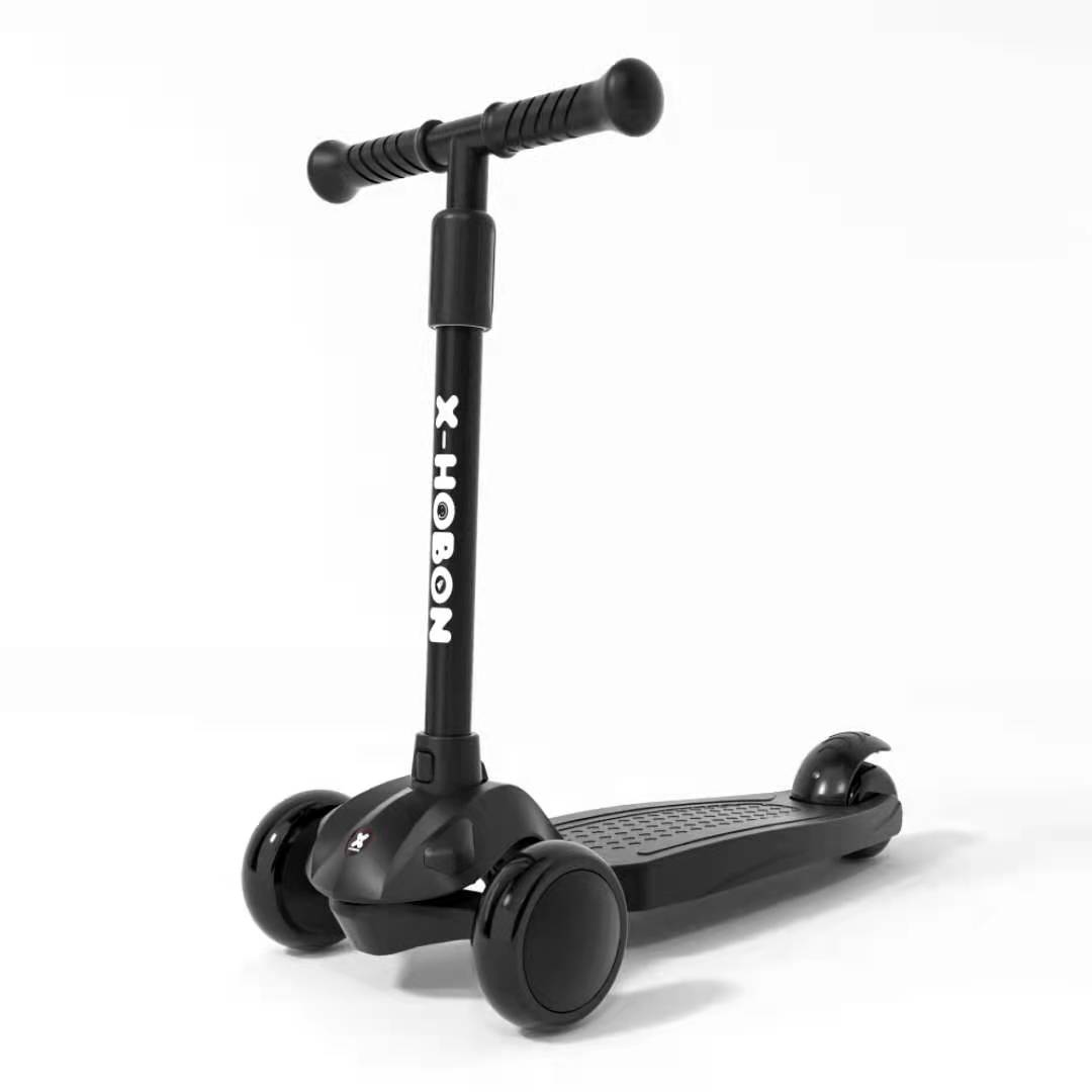 Custom-made children's scooters in red, blue, purple and pink are selling well. They are made of aluminum alloy, nylon, detachable, single-wheel illuminated, 3-wheel safe and sturdy children's pedal scooters Application Scenario