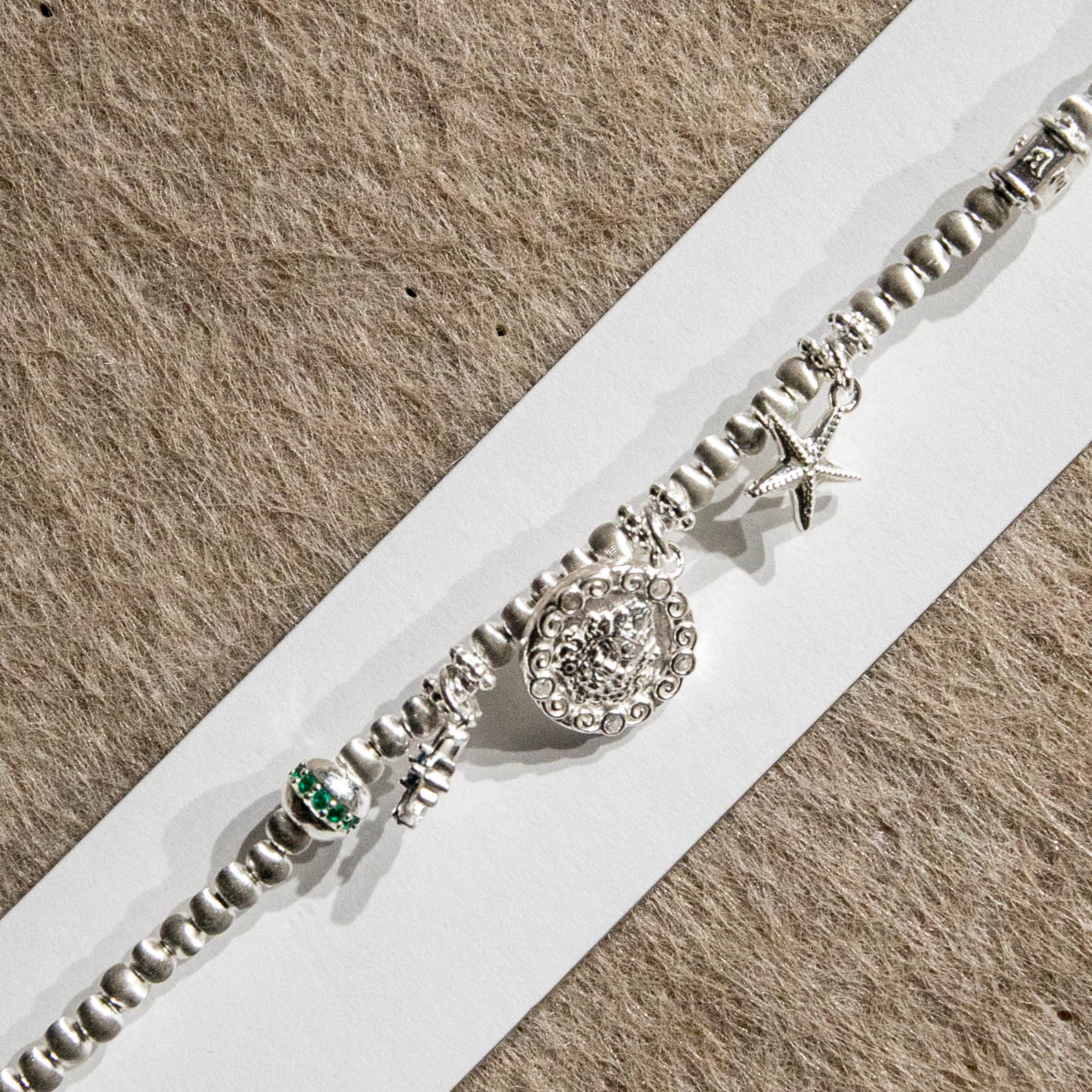 Fashion Seiko 925 Silver Star Sea Journey Retro Ocean Beaded Bracelet for Women - a popular design sense, light luxury, dynamic and fair vacation-style jewelry Application Scenario