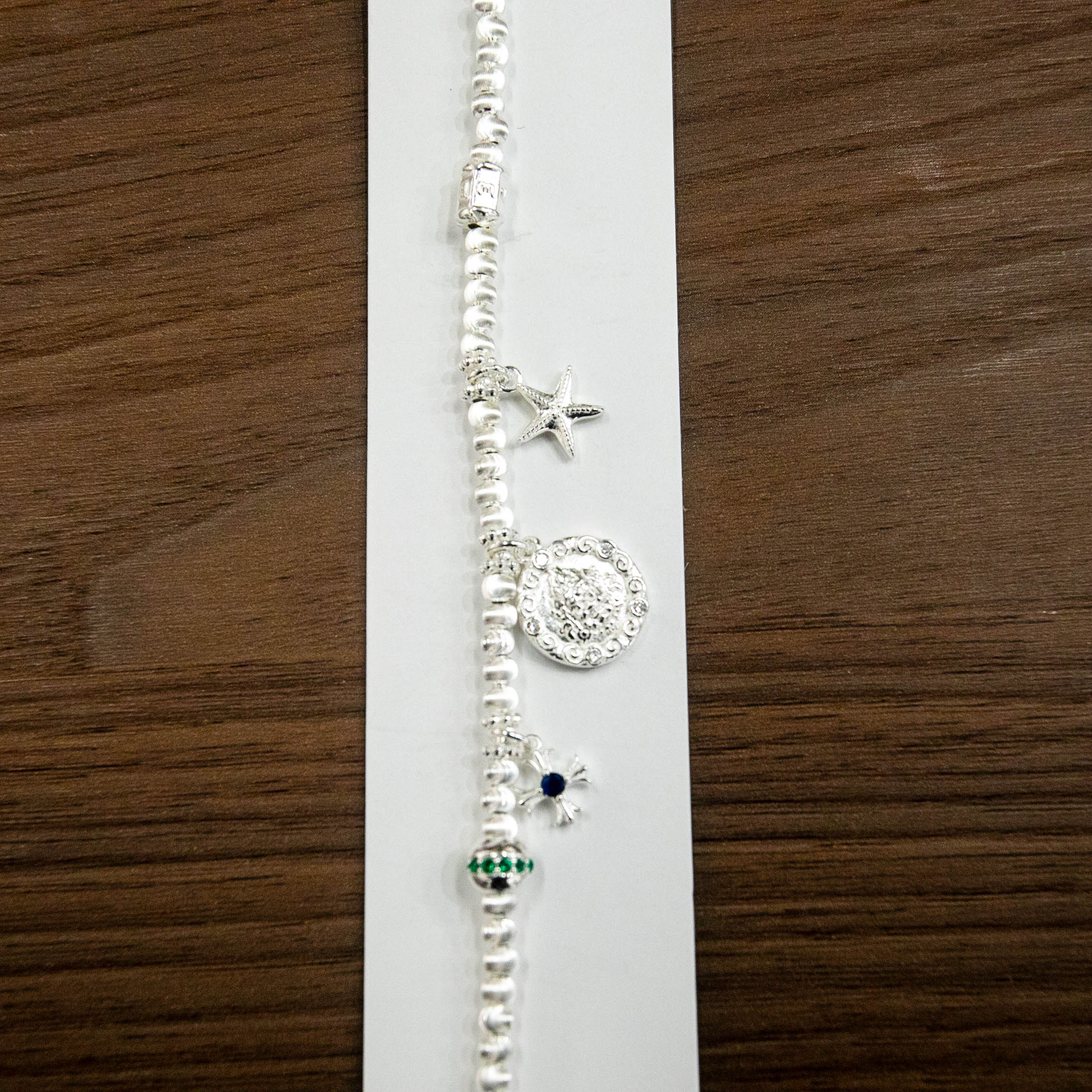 Fashion Seiko 925 Silver Star Sea Journey Retro Ocean Beaded Bracelet for Women - a popular design sense, light luxury, dynamic and fair vacation-style jewelry details Picture