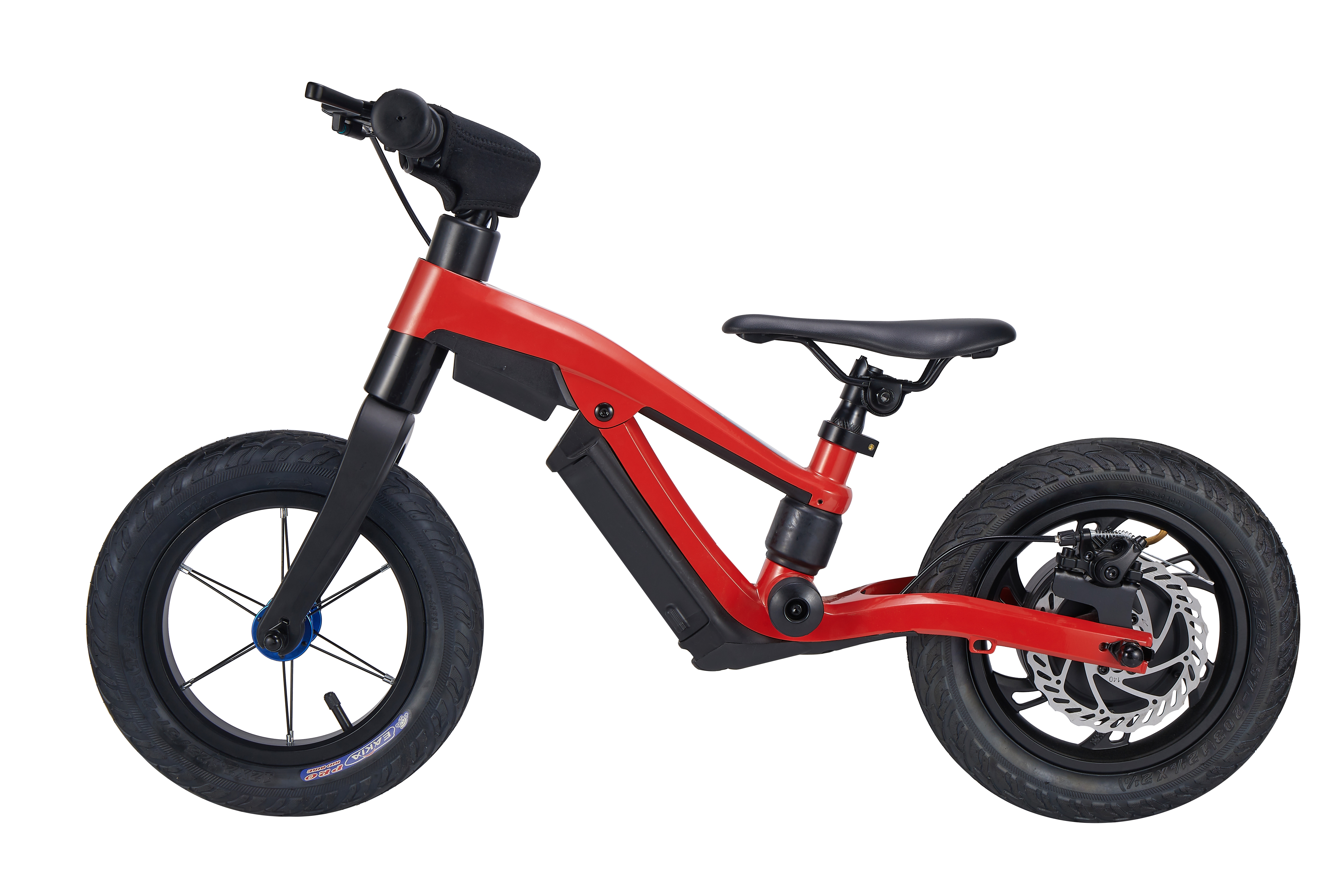 红色儿童平衡车主体合金滑步车滑步车儿童玩具平衡车电动平衡车体感训练越野摩托车平衡平衡鸟儿童平衡车平衡