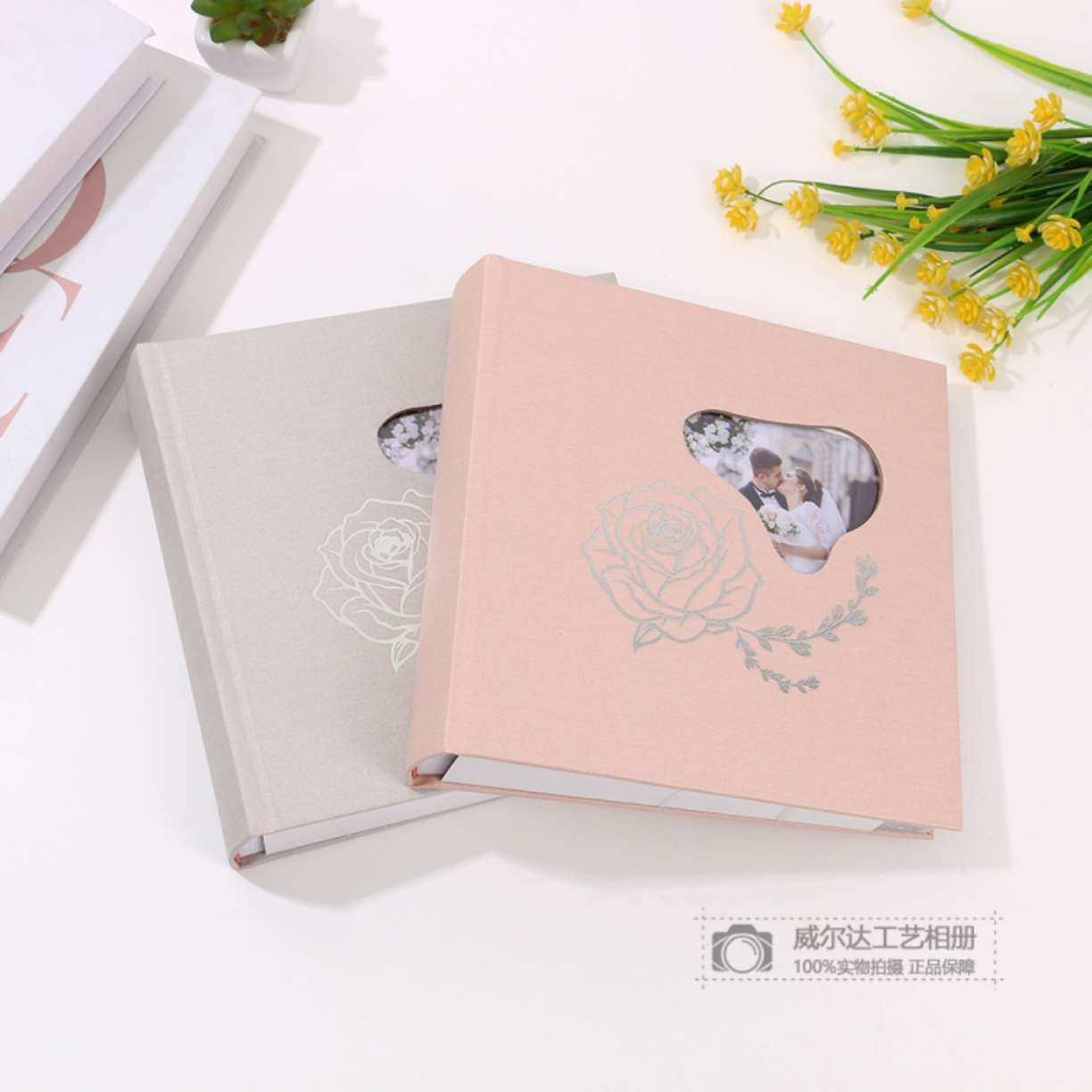 结婚相册本纪念册情侣成长记录册大容量家庭照片收纳本相簿批发