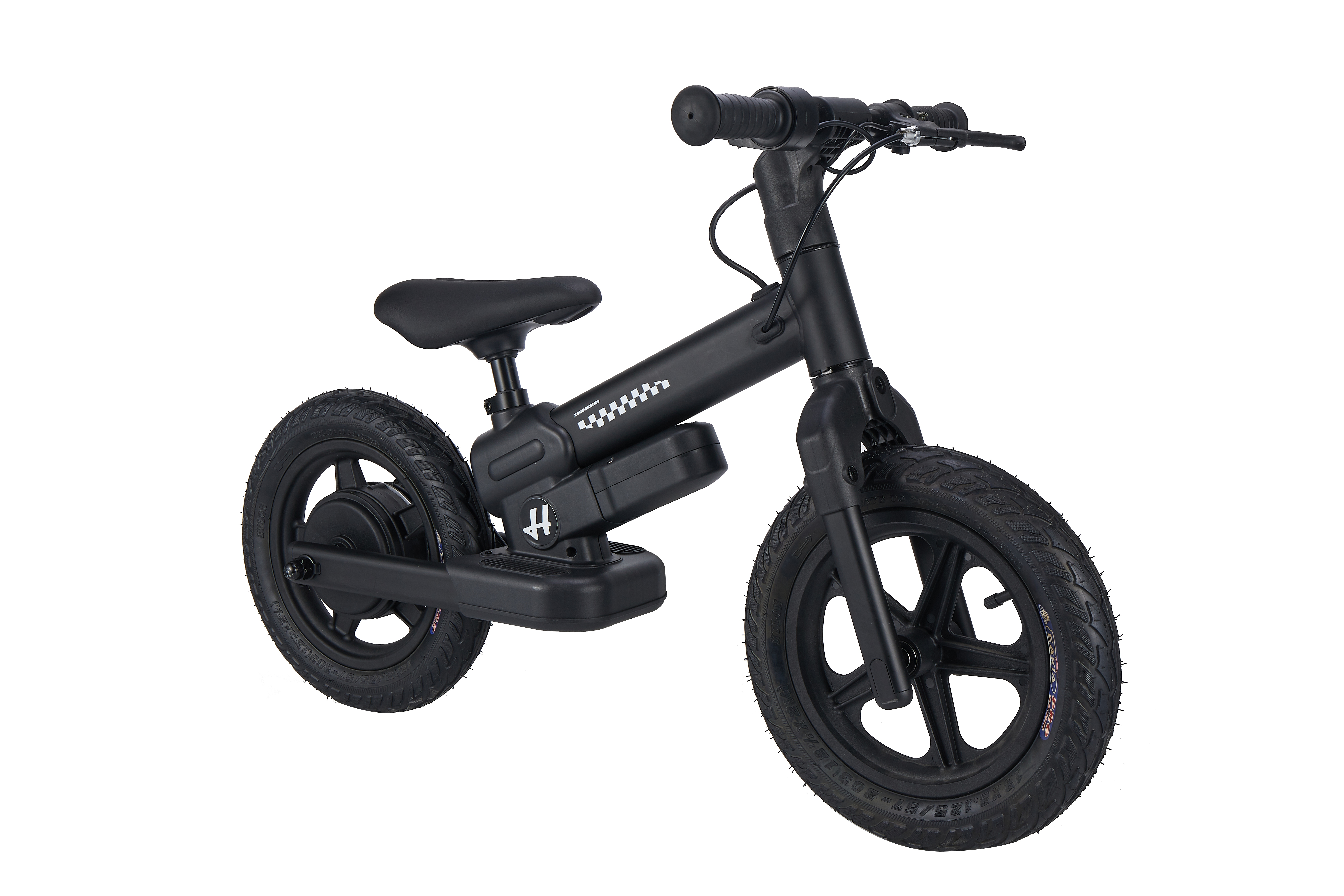 Children's balance bike, four-wheel off-road motorcycle, balance bird, anti-slip tires, light and durable, suitable for 3-8 years old. Factory direct sales, magnesium alloy shock absorption frame, 250W electric children's balance bike, electric balance bike, baby walker Item Picture