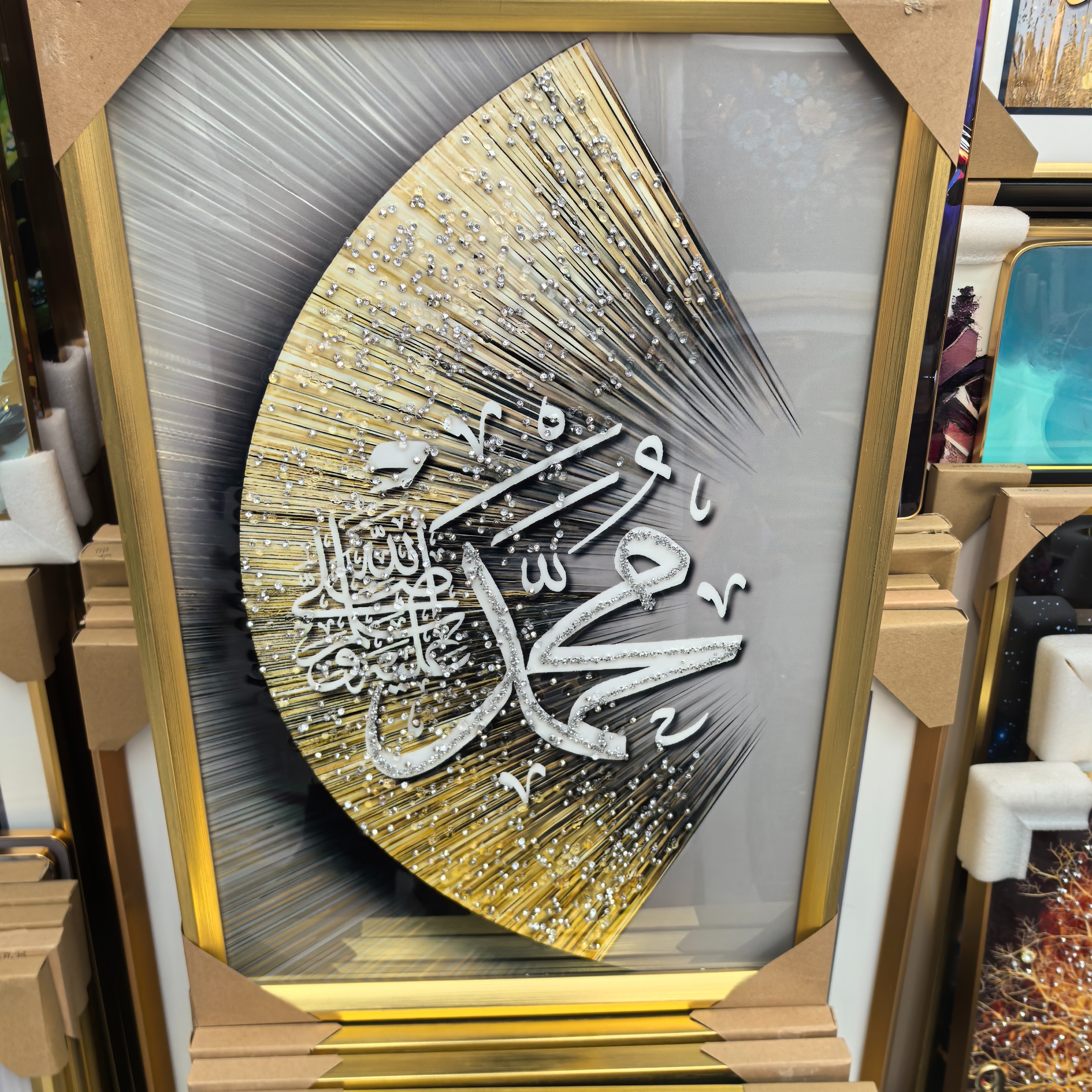 晶瓷晶钻装饰画 宗教文化装饰画 居家壁画工艺品装饰画详情6