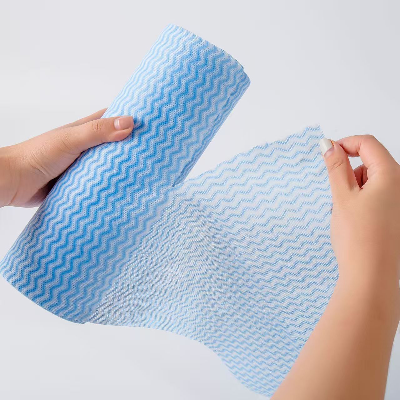 抹布/丝瓜/擦桌布/木纤维洗碗布/海绵洗碗白底实物图