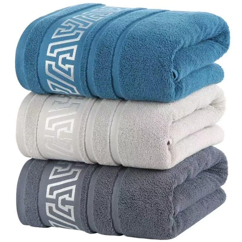 Toallas de baño de gran tamaño absorbente unisex ding Item Picture
