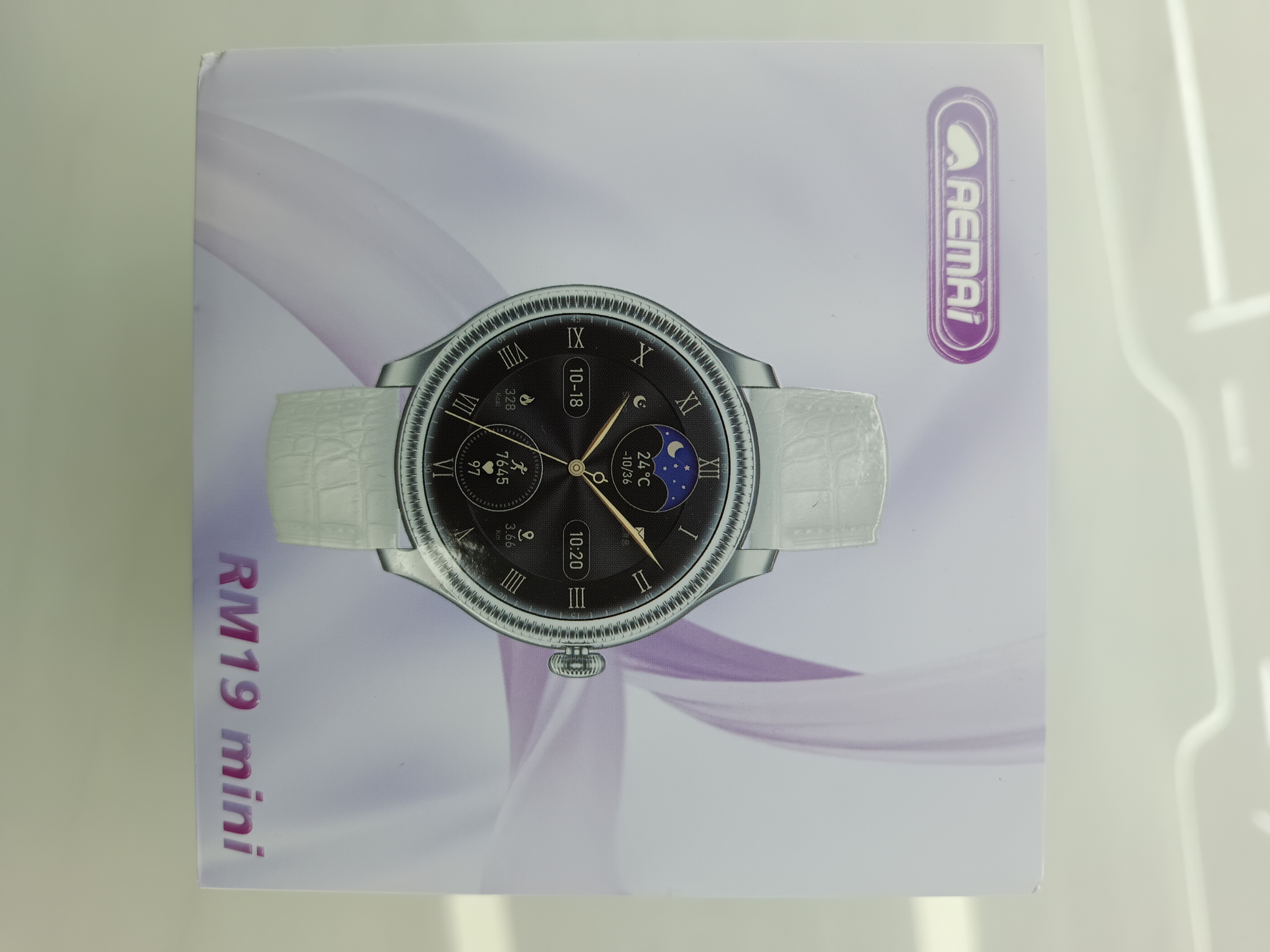 AEMAI RM19 mini Smart Sports Women's round Watch for making and receiving calls, heart rate and blood pressure detection, 2 silicone sports straps with accessories Application Scenario