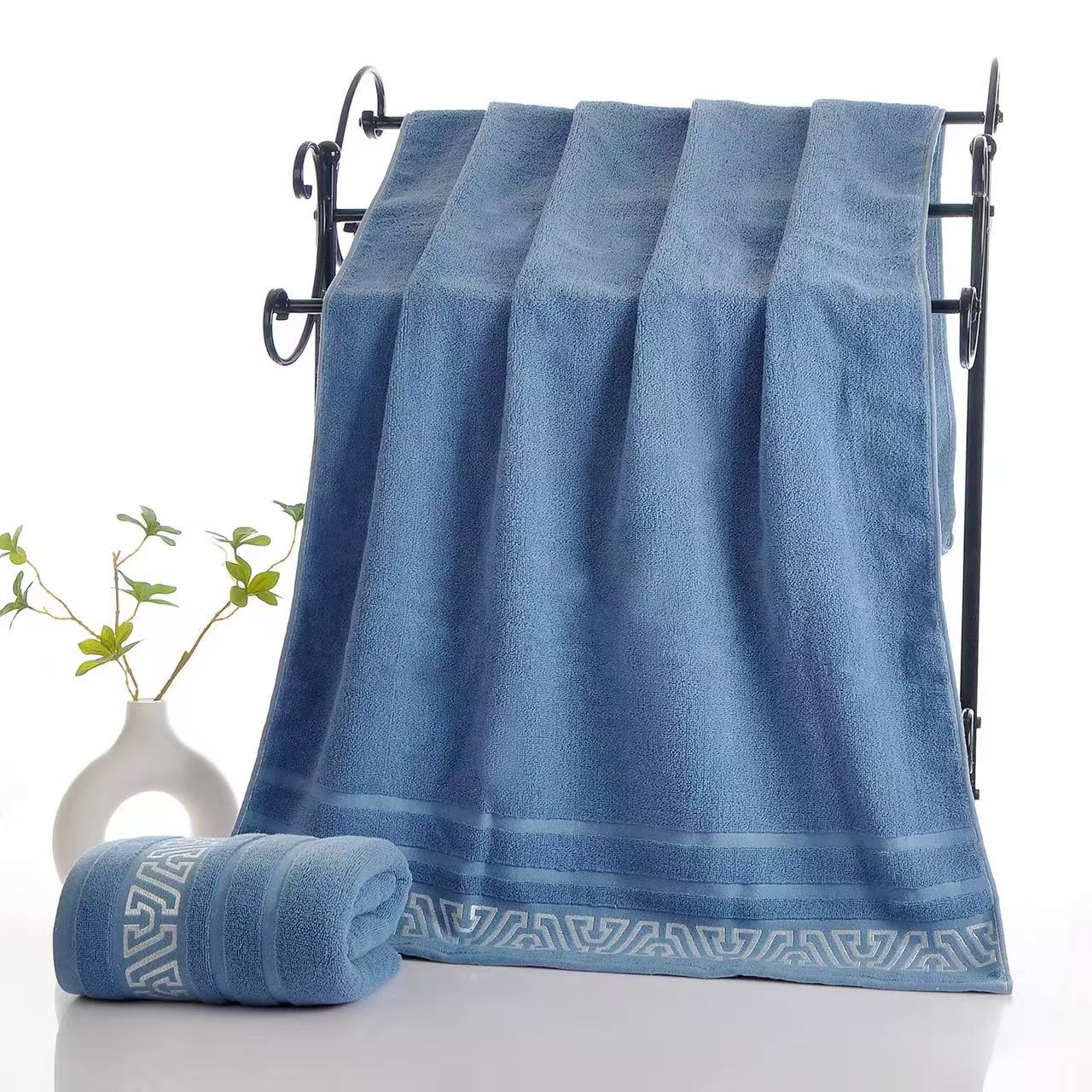 Toallas de baño de gran tamaño absorbente unisex ding details Picture