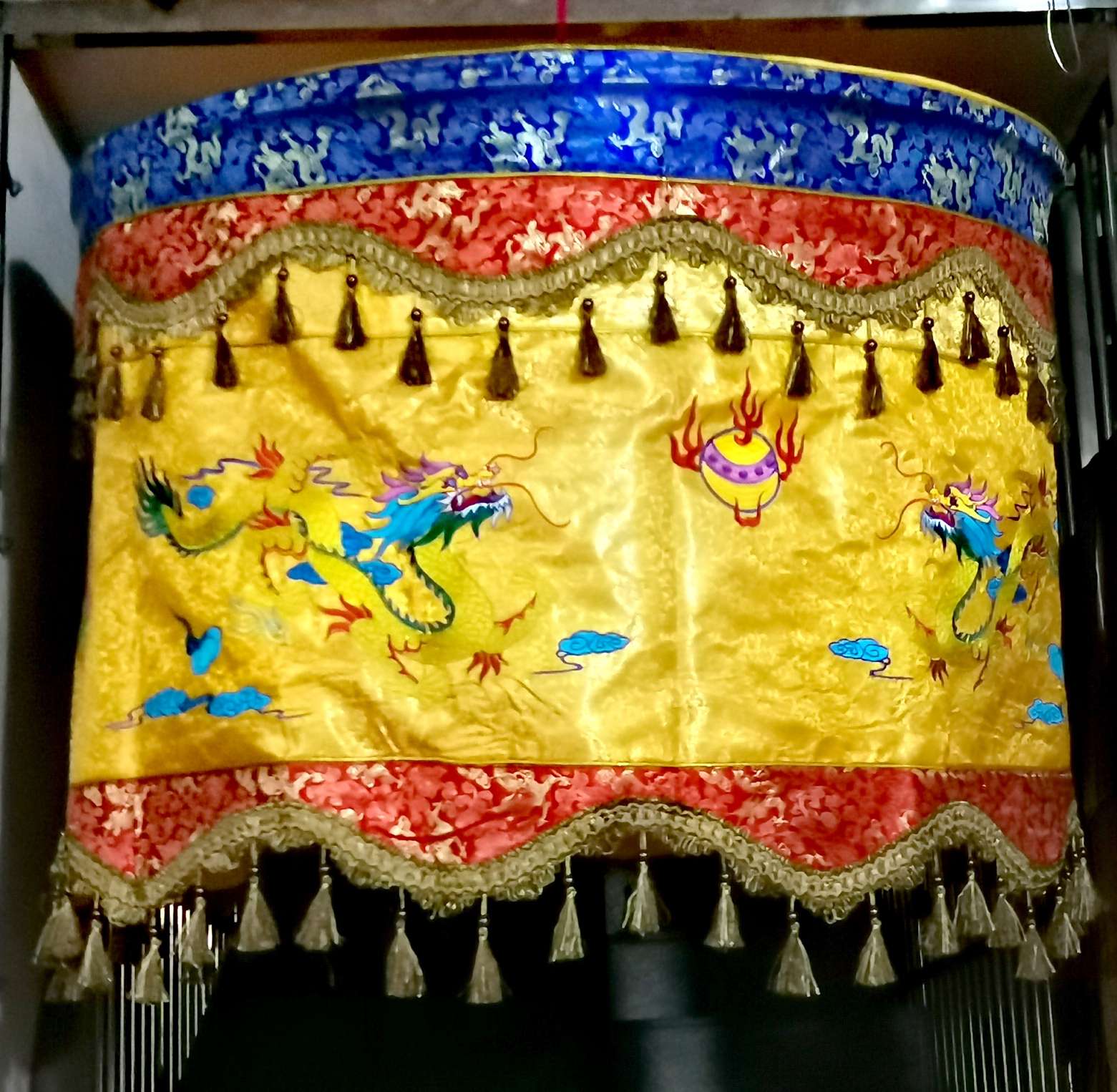 高档绣品 宝盖 不锈钢钢圈  使用方便操作简单刺绣工艺品礼品DIY手工活十字绣材料包绣花手工制作产品图