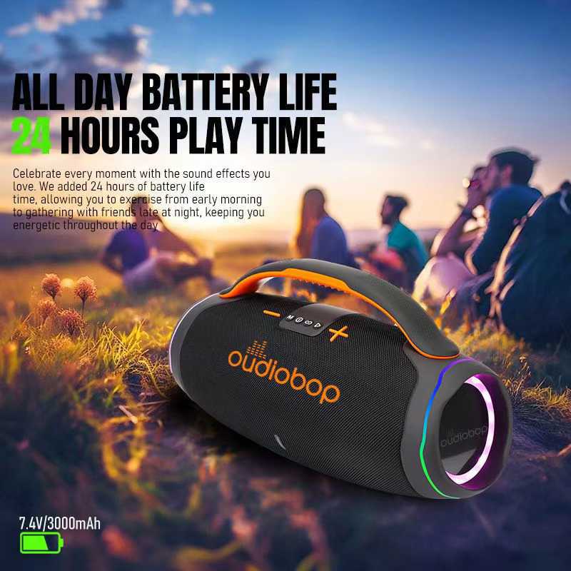 Outdoor portable RGB light speaker B20 wireless Bluetooth speaker, heavy subwoofer, iridescent breathing light Bluetooth speaker