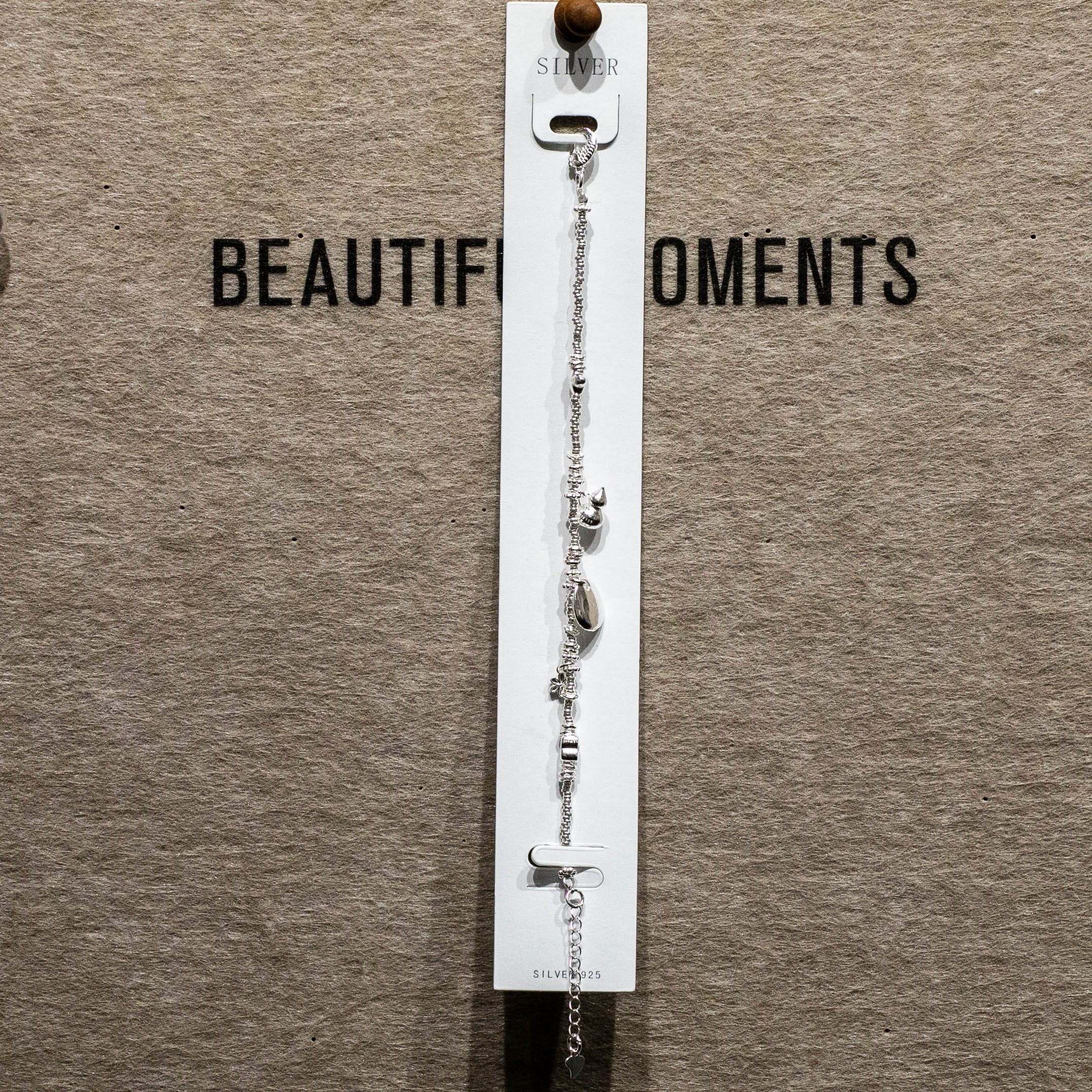 Fashion Precision Craftsmanship Dew Flower Language ·S925 Silver Dynamic Fine Bead Bracelet Specification image