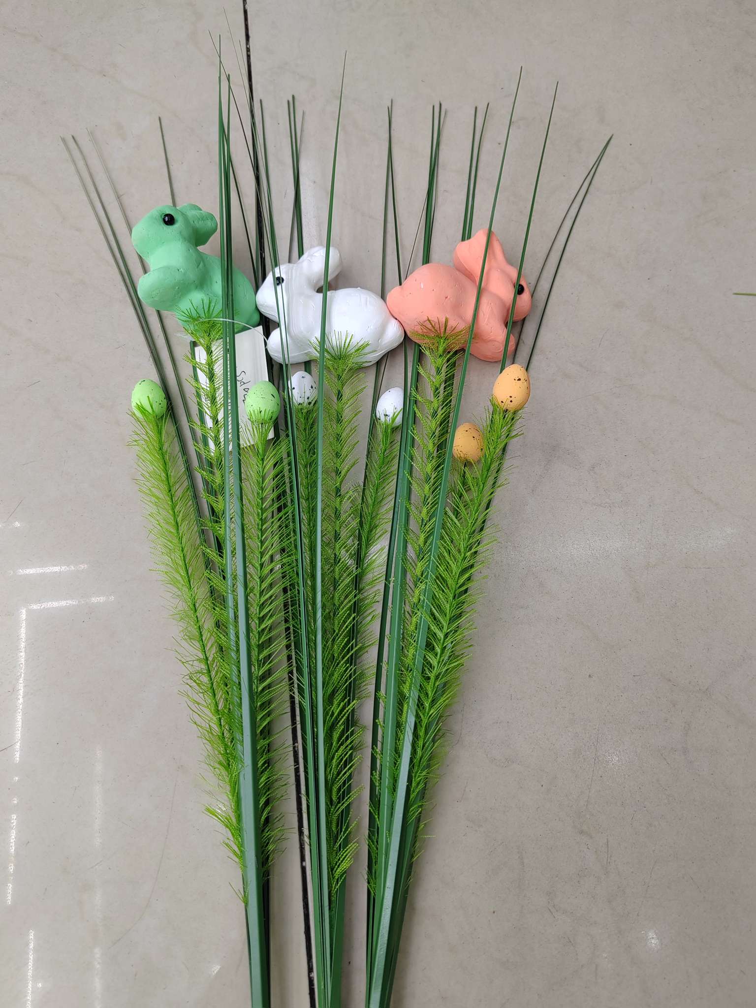 文化仿真园艺礼盒仿真花香囊玫瑰手工拉菲草毛线花束单子兔子复活节产品