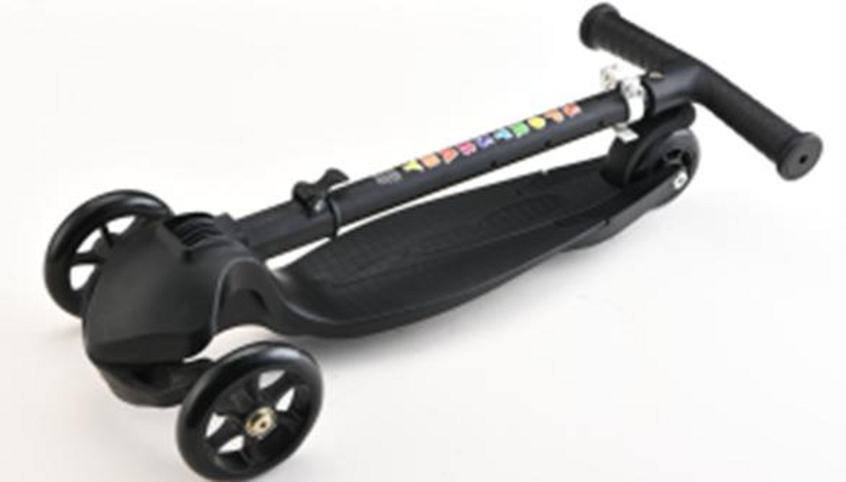 Factory-customized scooters for children aged 2-8, light-emitting scooters for small animals, one-button folding, two-in-one riding and sitting electric scooters for children, 1-year old toy gift packs for infants, waterproof and anti-slip details Picture