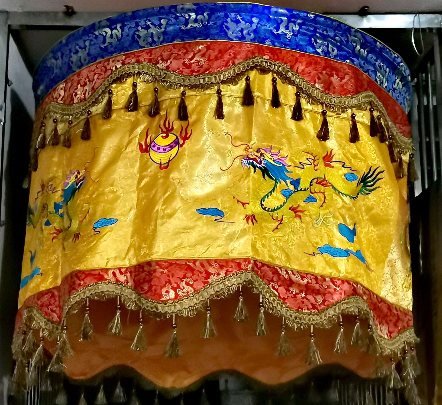 高档绣品 宝盖 不锈钢钢圈  使用方便操作简单刺绣工艺品礼品DIY手工活十字绣材料包绣花手工制作细节图