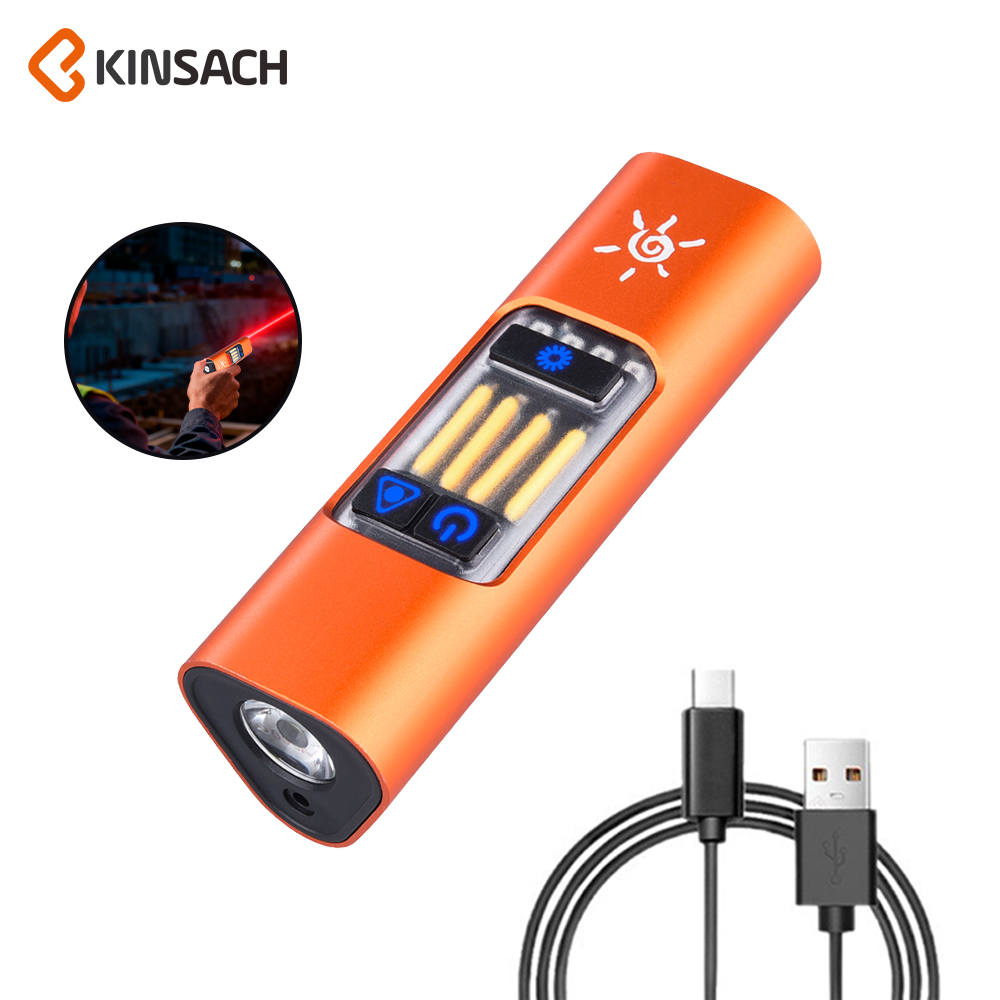 LED手电筒照明灯便携铝合金迷你手电筒户外多用途照明工具应急灯