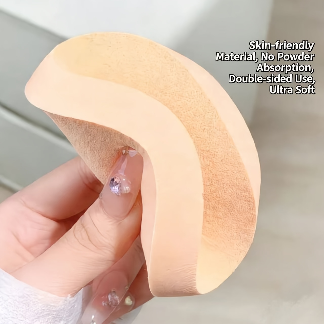 卡丁娜身体底妆神器！巨型四切粉扑✨ 软 fufu 超大尺寸 涂身体乳 / 粉底液超均匀 懒人福音！