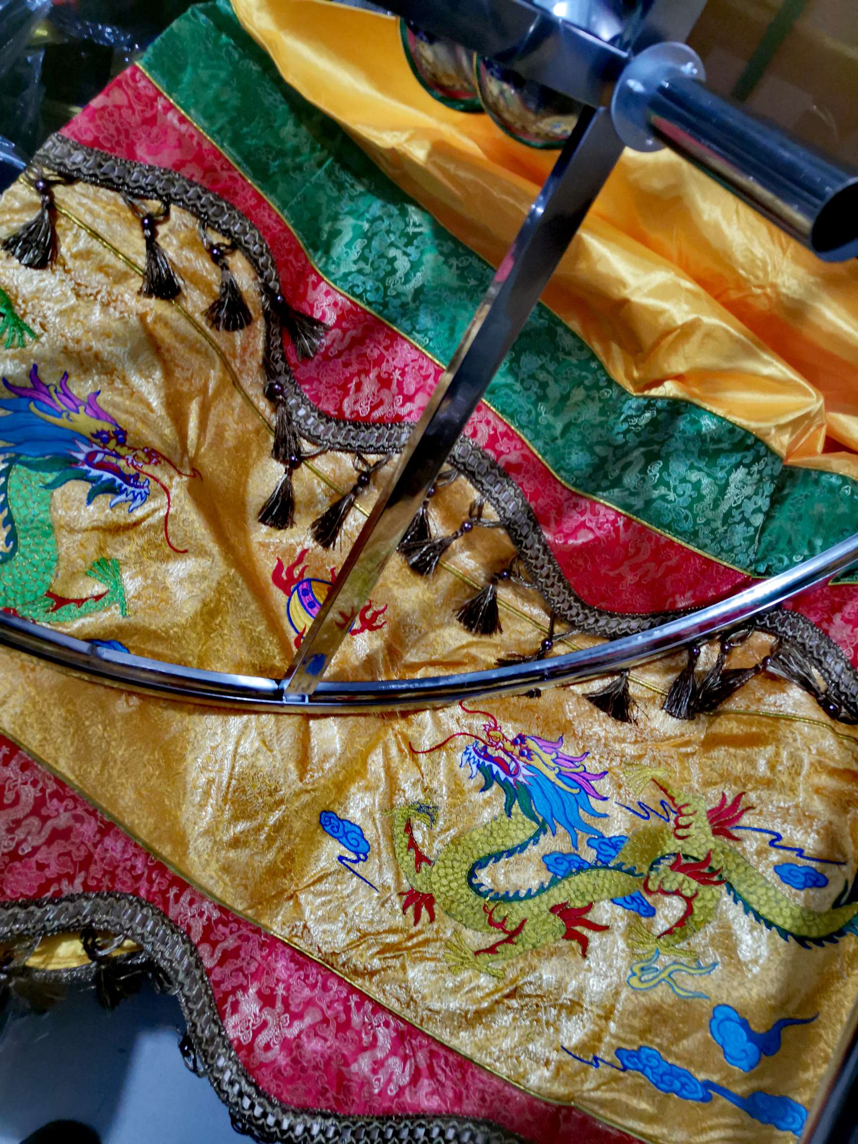 高档绣品 宝盖 不锈钢钢圈  使用方便操作简单刺绣工艺品礼品DIY手工活十字绣材料包绣花手工制作详情图4