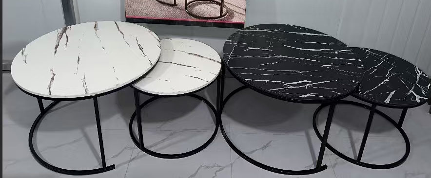 北美黑胡桃实木茶桌成套家具折叠餐椅组合实木餐桌椅套装