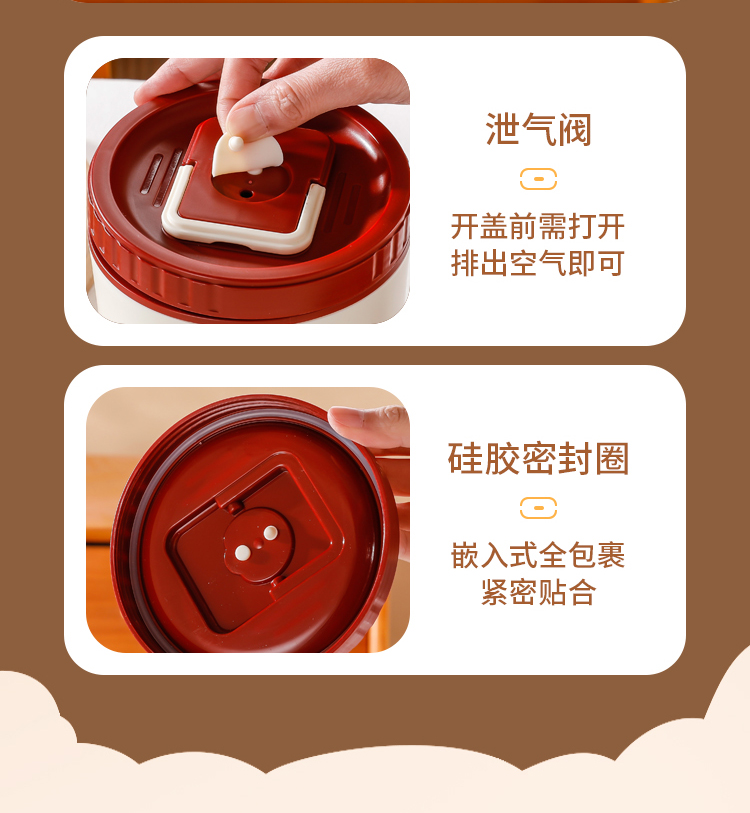 食品级密封304不锈钢多层便当盒保鲜盒饭盒 学生上班饭盒微波加热详情9