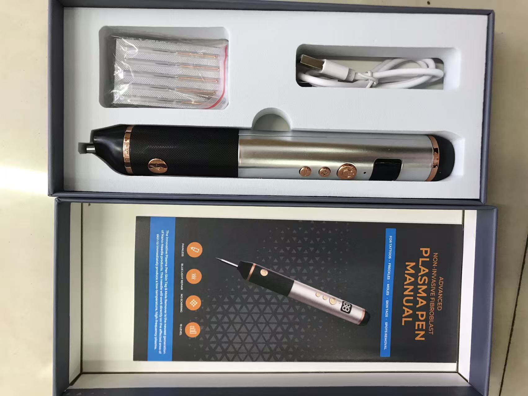 Cross-border 15-grade mole removal pen, a special beauty device for removing spots and moles, laser picosecond mole scanning pen Specification image