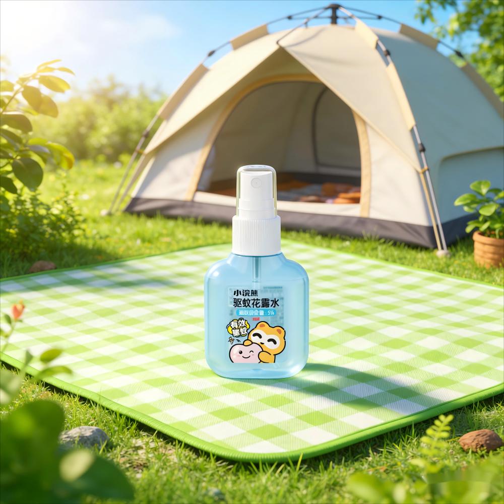Little Raccoon Mosquito Repellent Lotion effectively repels mosquitoes. It is suitable for children's outdoor use. It is also a household mosquito repellent spray for students and teenagers. It is an outdoor mosquito repellent liquid Application Scenario