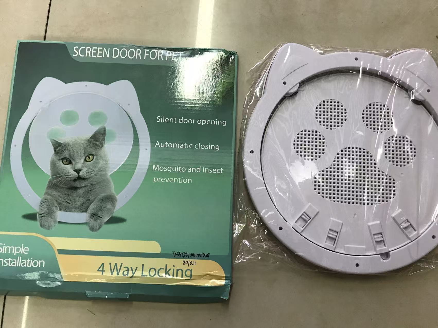 Special automatic opening and closing pet door for cats, pet door for cat passage Specification image