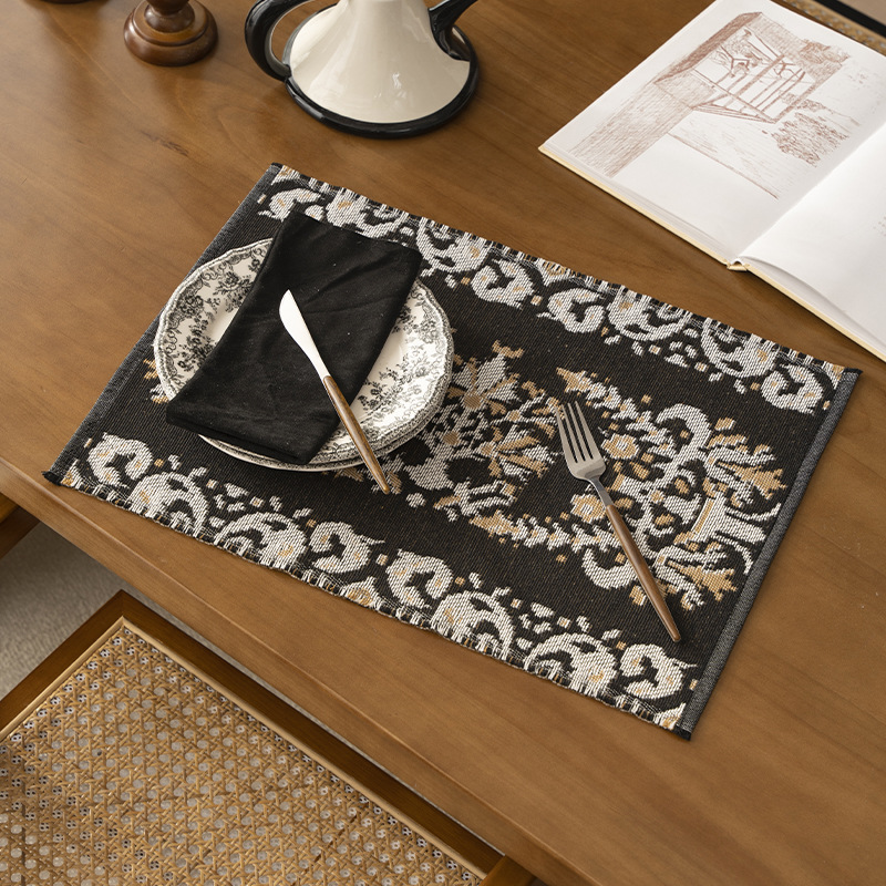 餐垫吸水垫桌垫西餐垫防烫美式隔热垫餐盘碗垫茶杯垫轻奢皮革餐垫