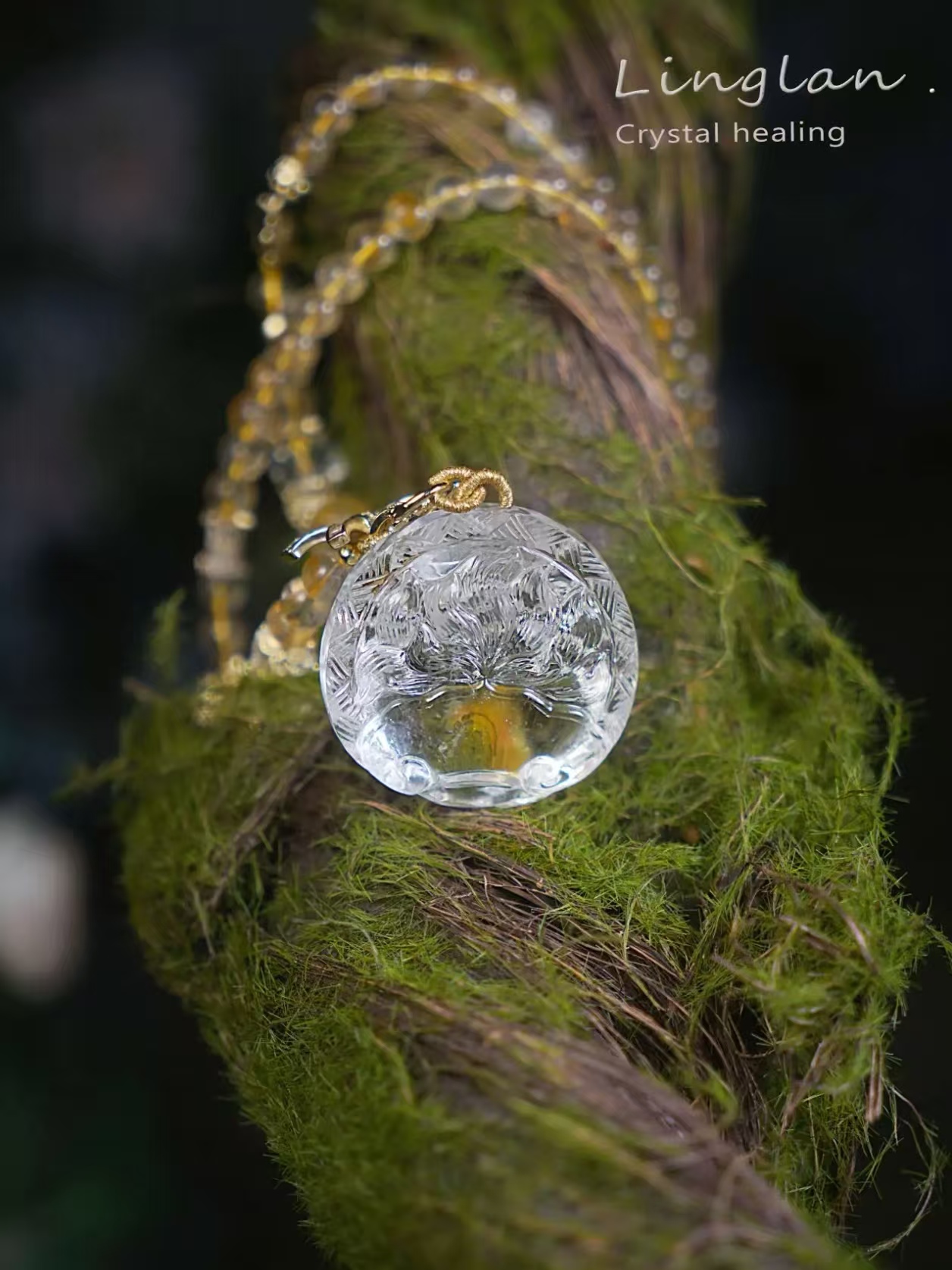 灵狐狐牌手工吊坠