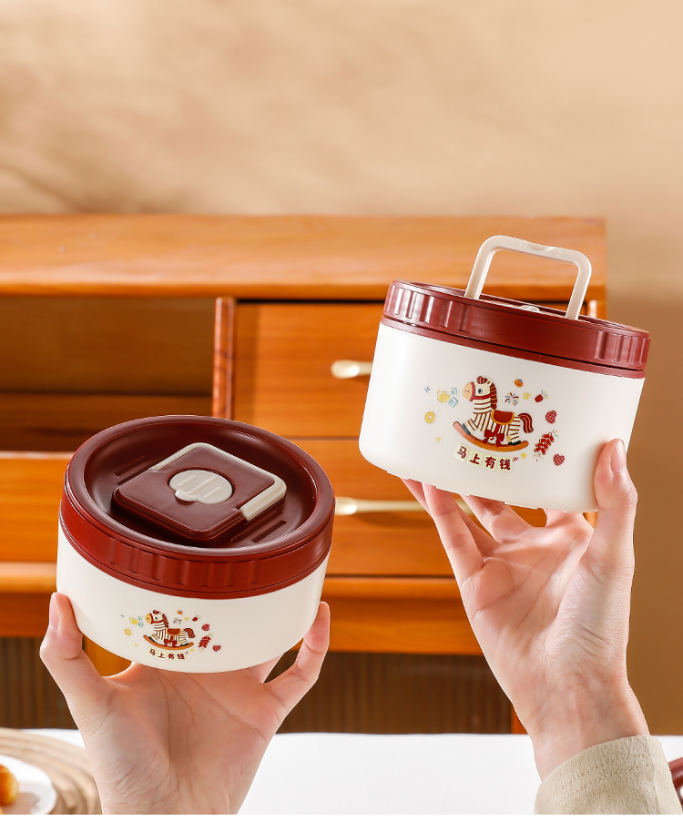 食品级密封304不锈钢多层便当盒保鲜盒饭盒 学生上班饭盒微波加热详情21