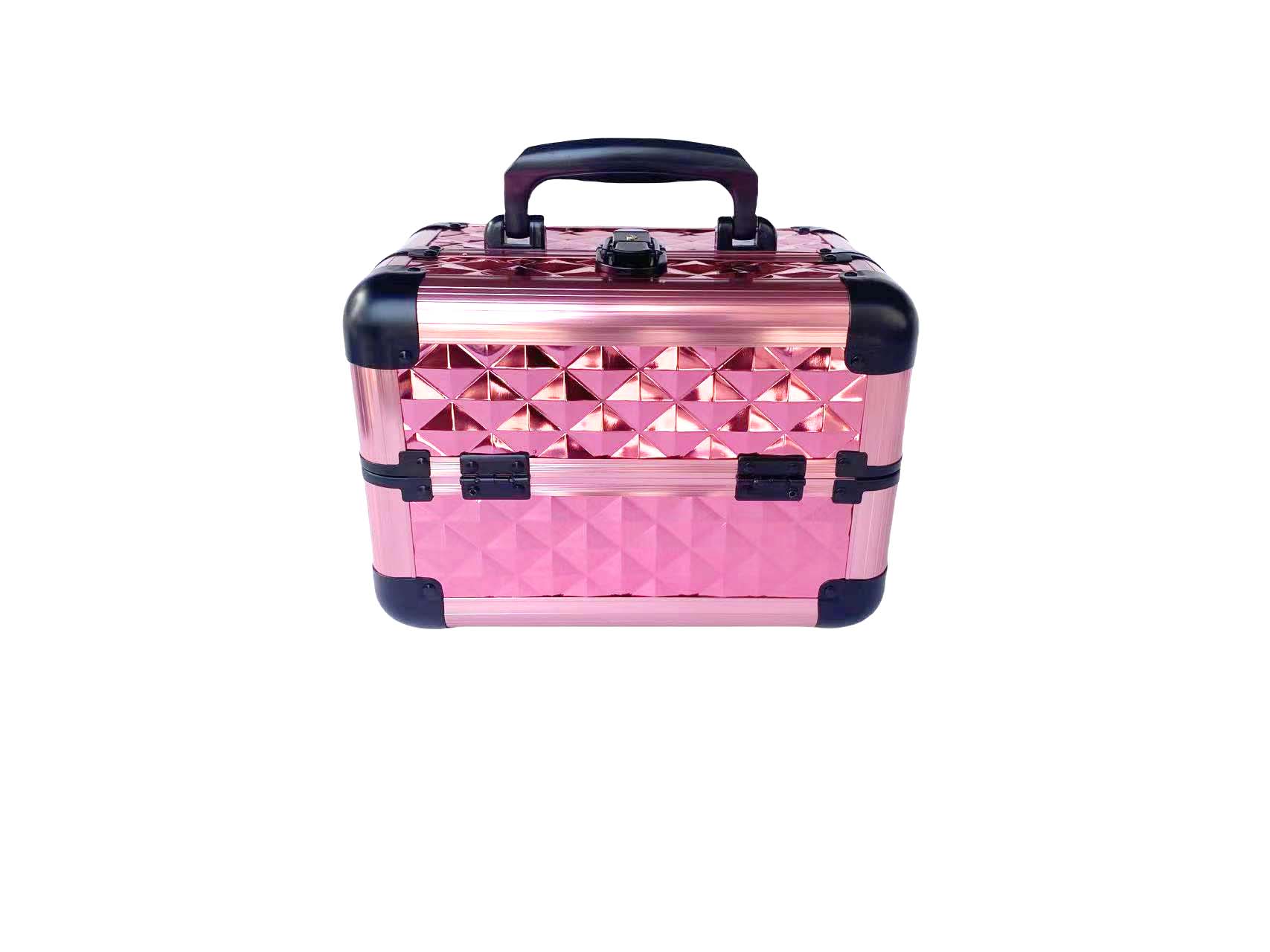2021 cash payment aluminum alloy portable cosmetic storage jewelry box pic 7